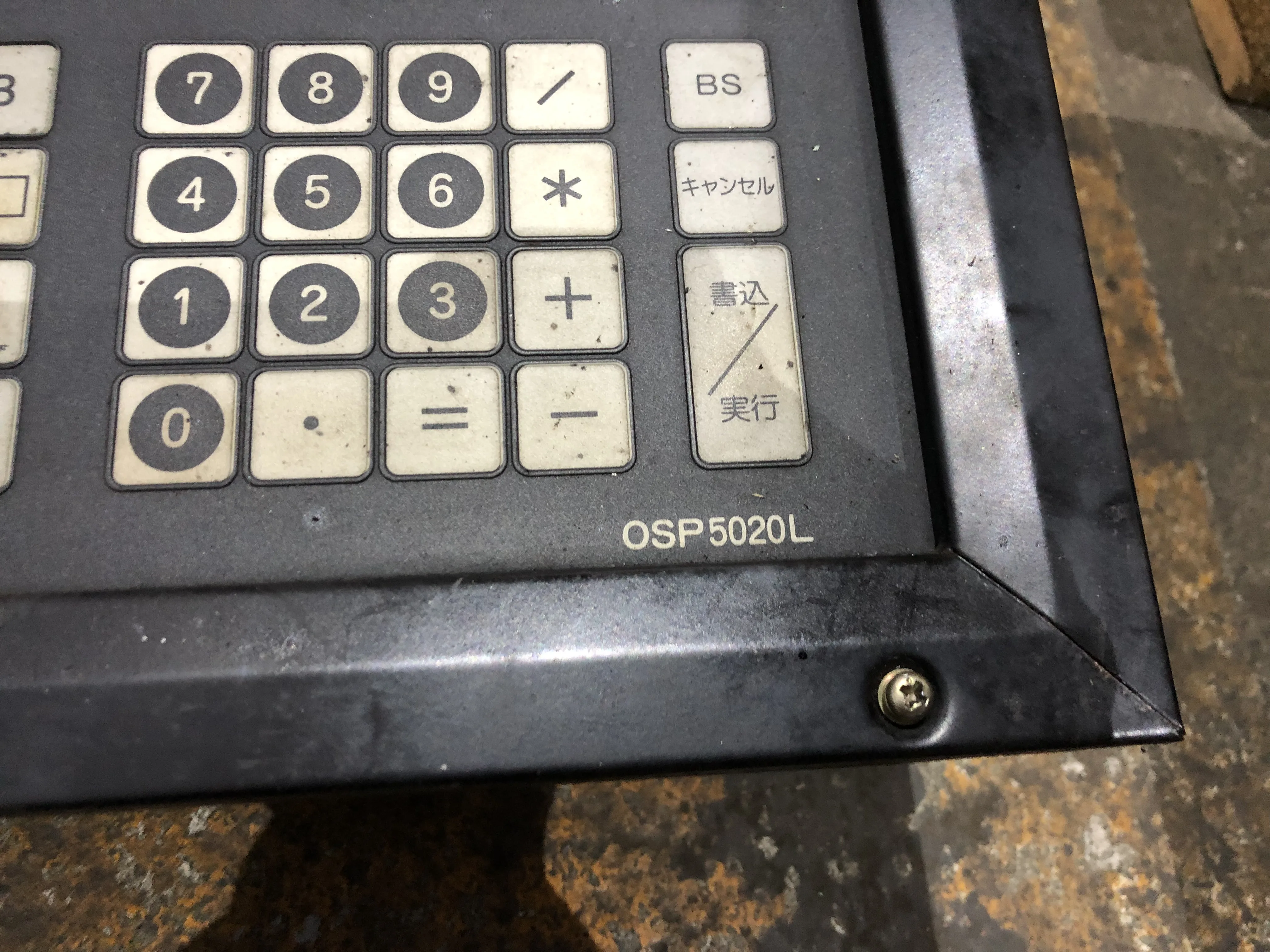 東映通信工業 オペレーションパネル OSP5020L / TOEI ELECTRONICS CNC Control Panel OSP5020L OSP5020L TP230214