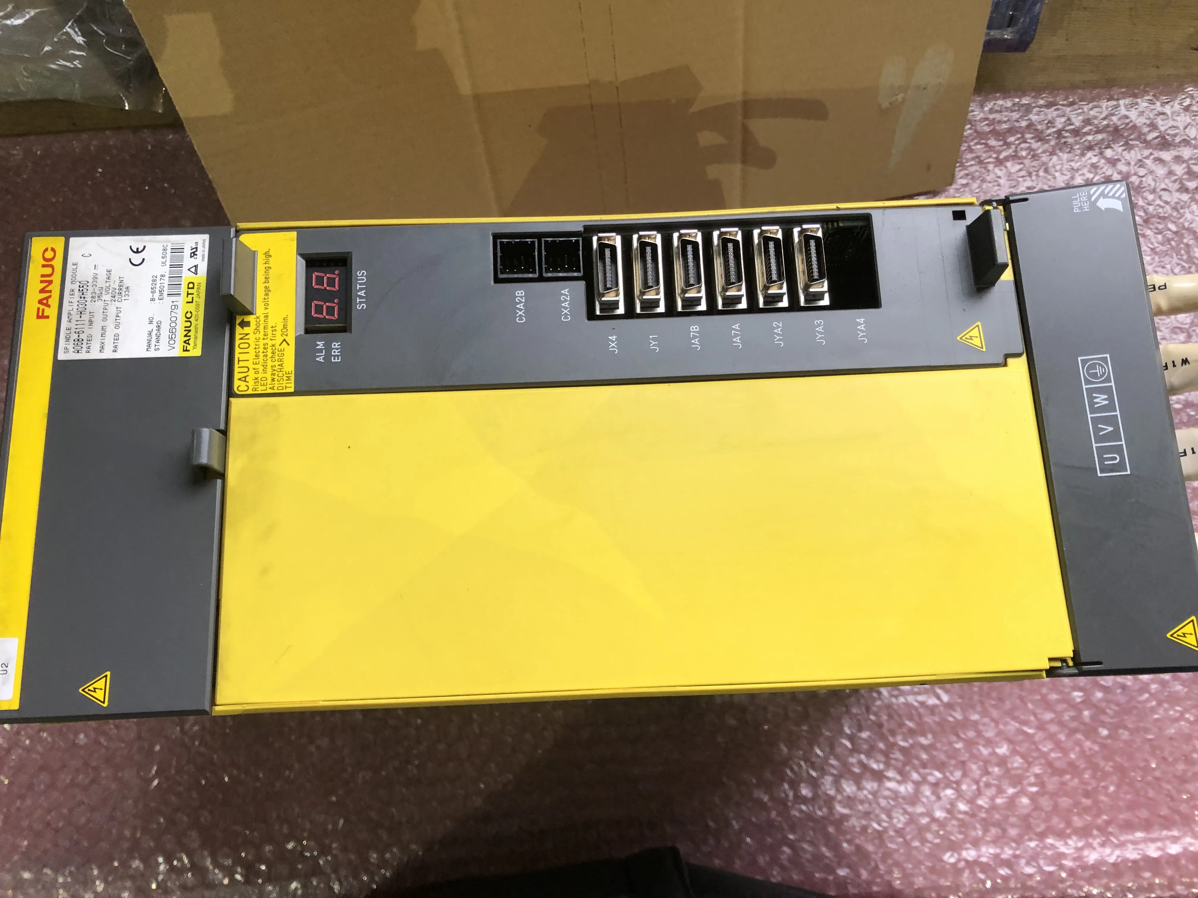 ファナック スピンドルアンプモジュール A06B-6111-H030#H550 / FANUC A06B-6111-H030#H550 TP240004