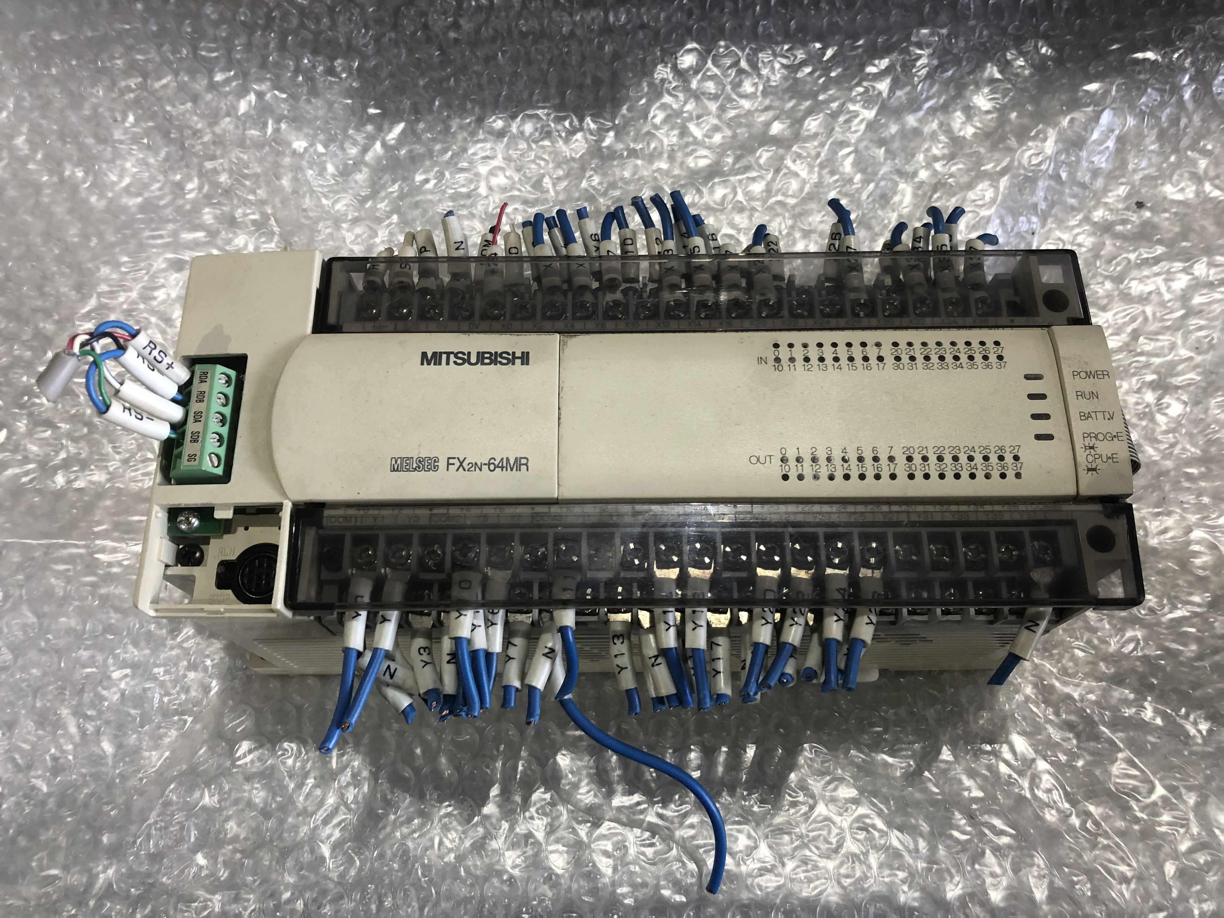 三菱マテリアル 入出力増設ユニット FX2N-64MR-ES/UL / MITSUBISHI MATERIALS FX2N-64MR-ES/UL TP240043