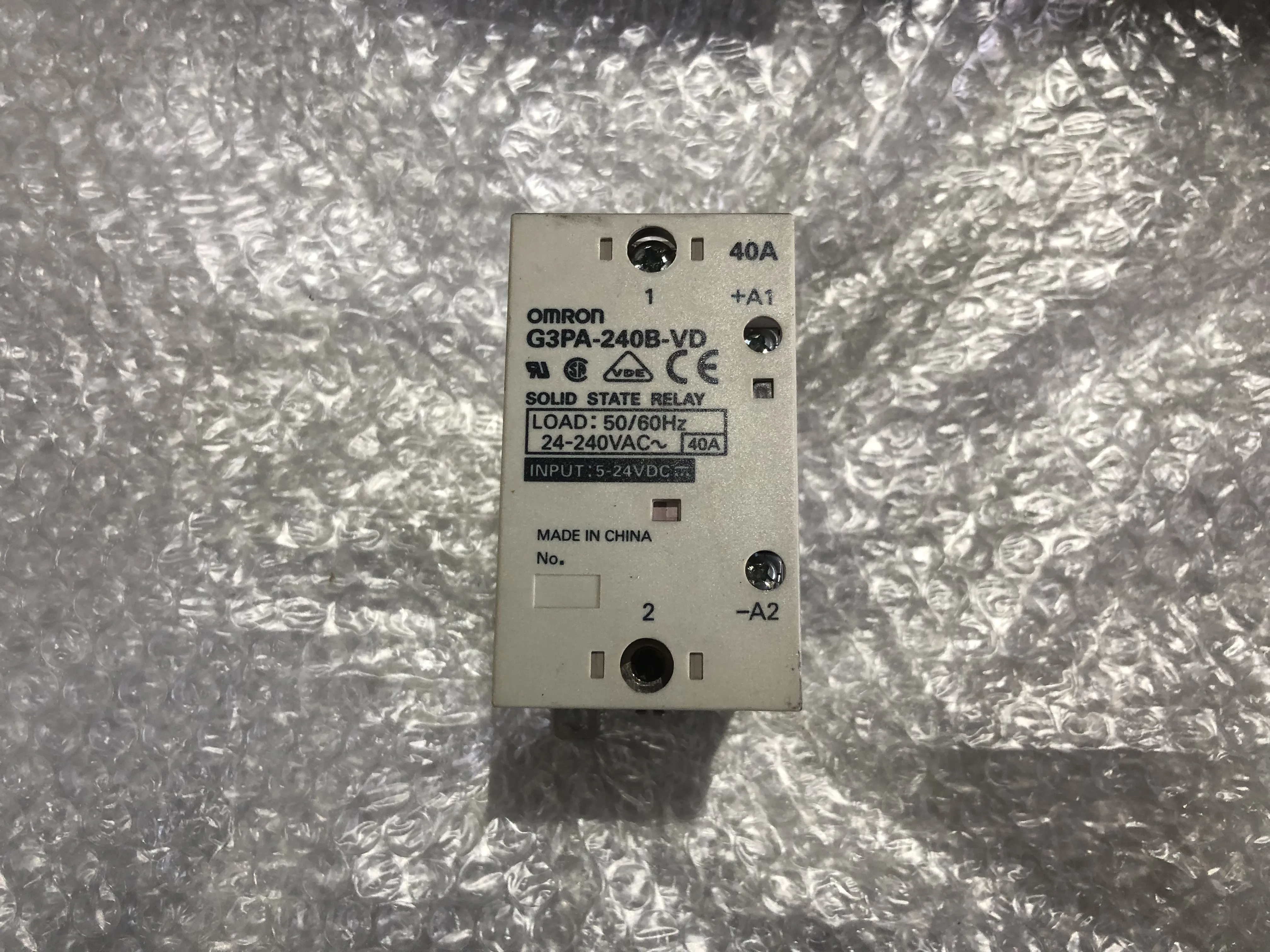 オムロン パワーソリッドステート G3PA-240B-VD / OMRON G3PA-240B-VD TP240049