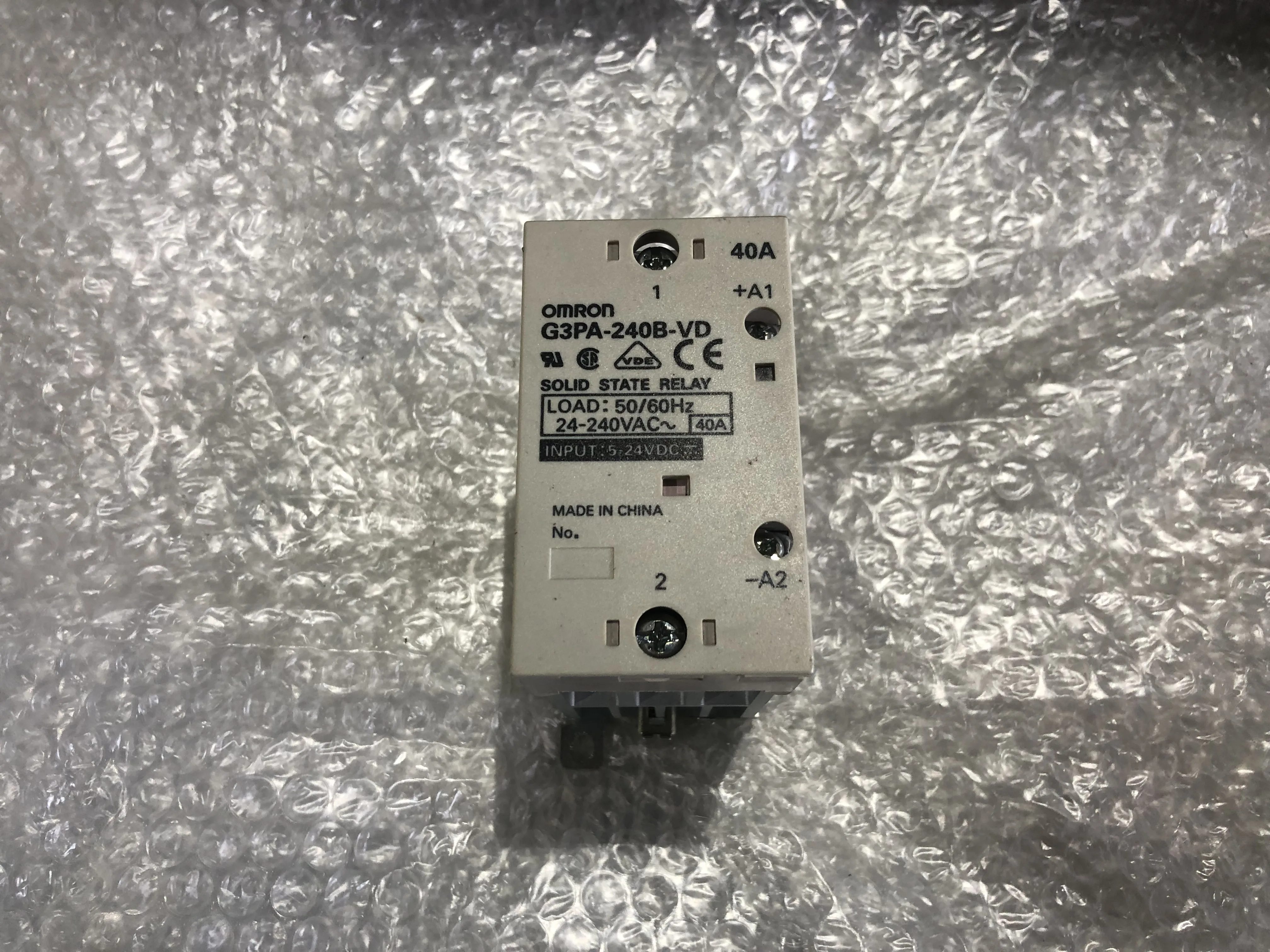 オムロン ソリッドステートリレー G3PA-240B-VD / OMRON G3PA-240B-VD TP240050