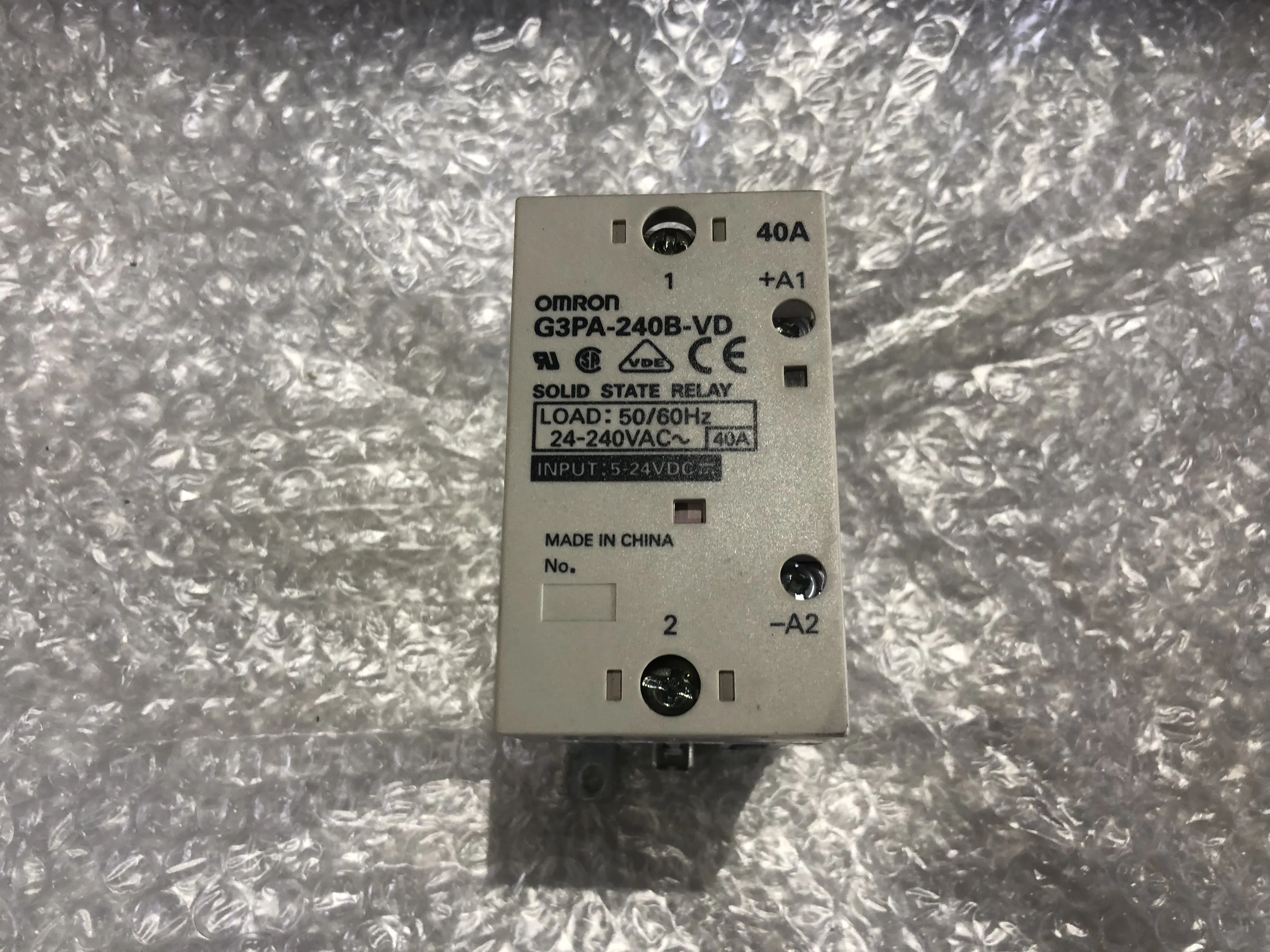 オムロン ソリッドステートリレー G3PA-240B-VD / OMRON G3PA-240B-VD TP240052