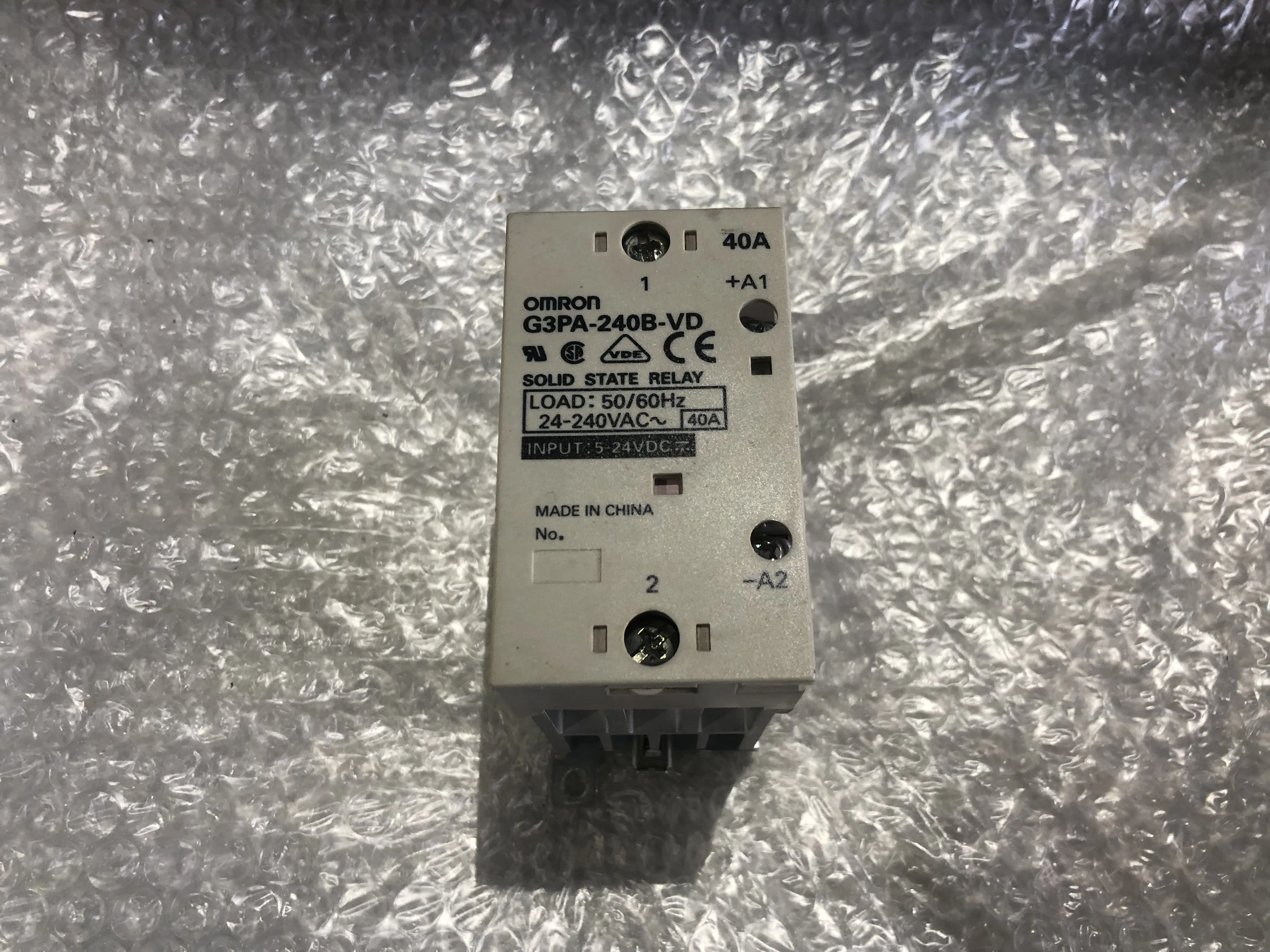 オムロン ソリッドステートリレー G3PA-240B-VD / OMRON G3PA-240B-VD TP240053
