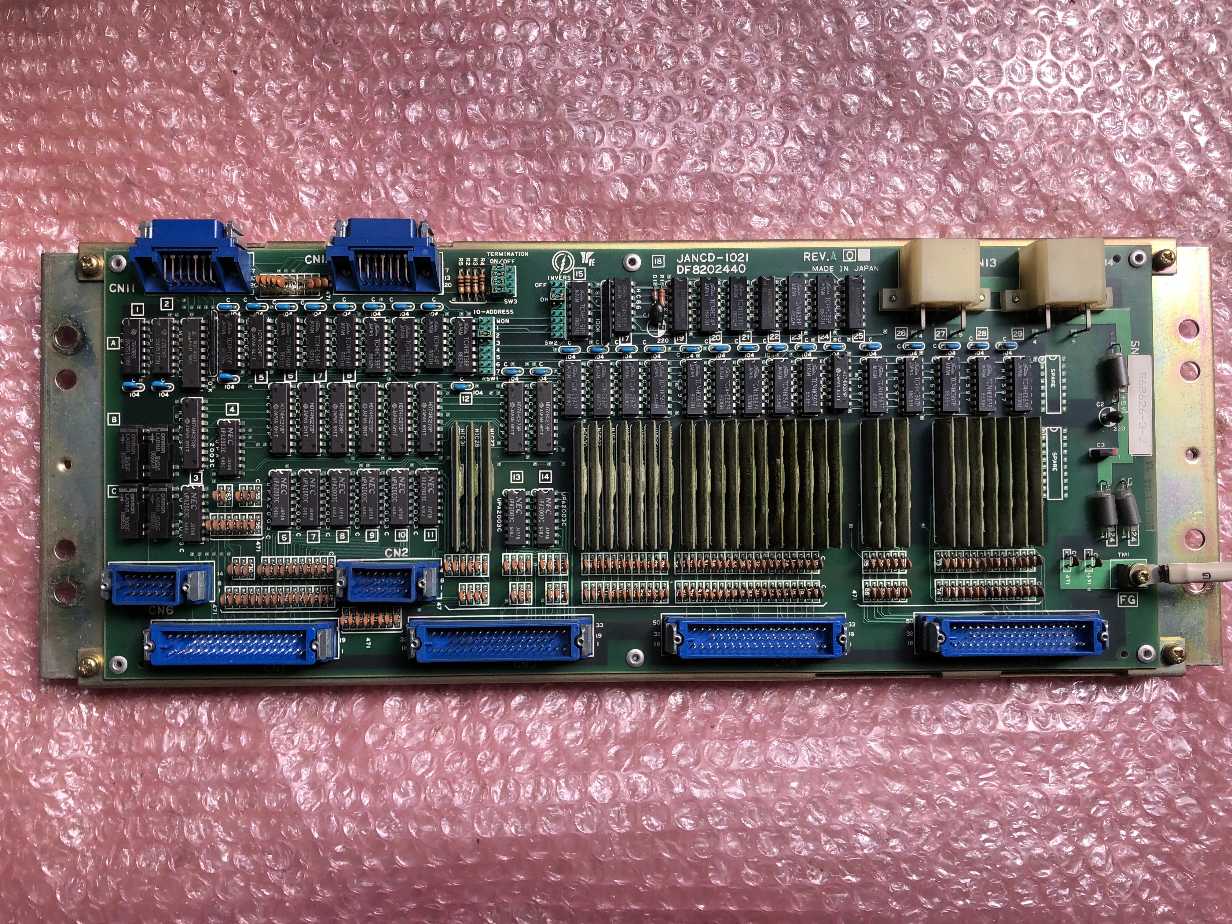 安川電機 I/O Board JANCD-1021 DF8202440 / YASKAWA ELECTRIC JANCD-1021 DF8202440 TP250052