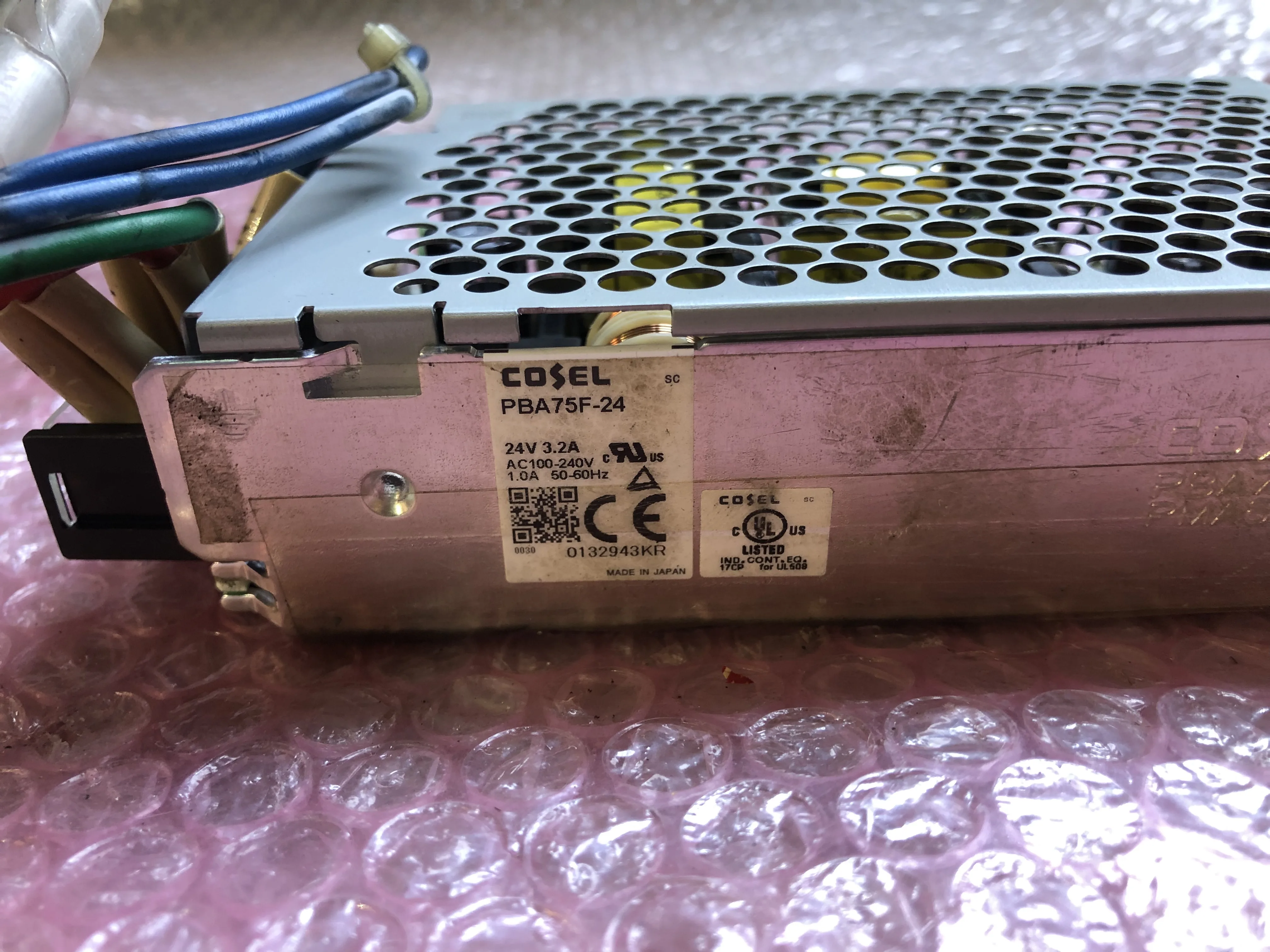 コーセル/エルコー スイッチング電源 PBA75F-24 / COSEL PBA75F-24 TP250098
