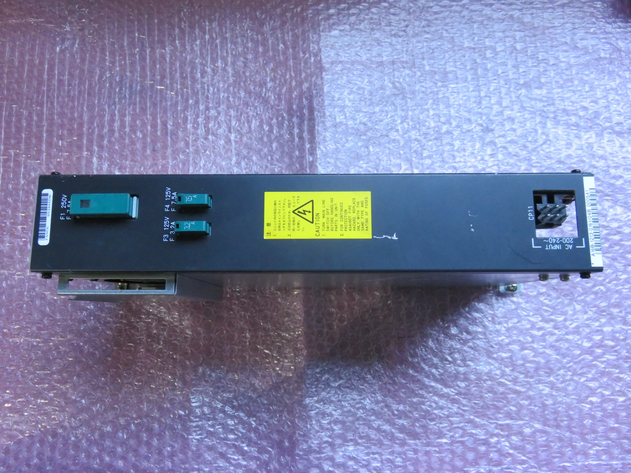 ファナック パワーユニット A16B-1213-0161/04B / FANUC A16B-1213-0161/04B TP250119