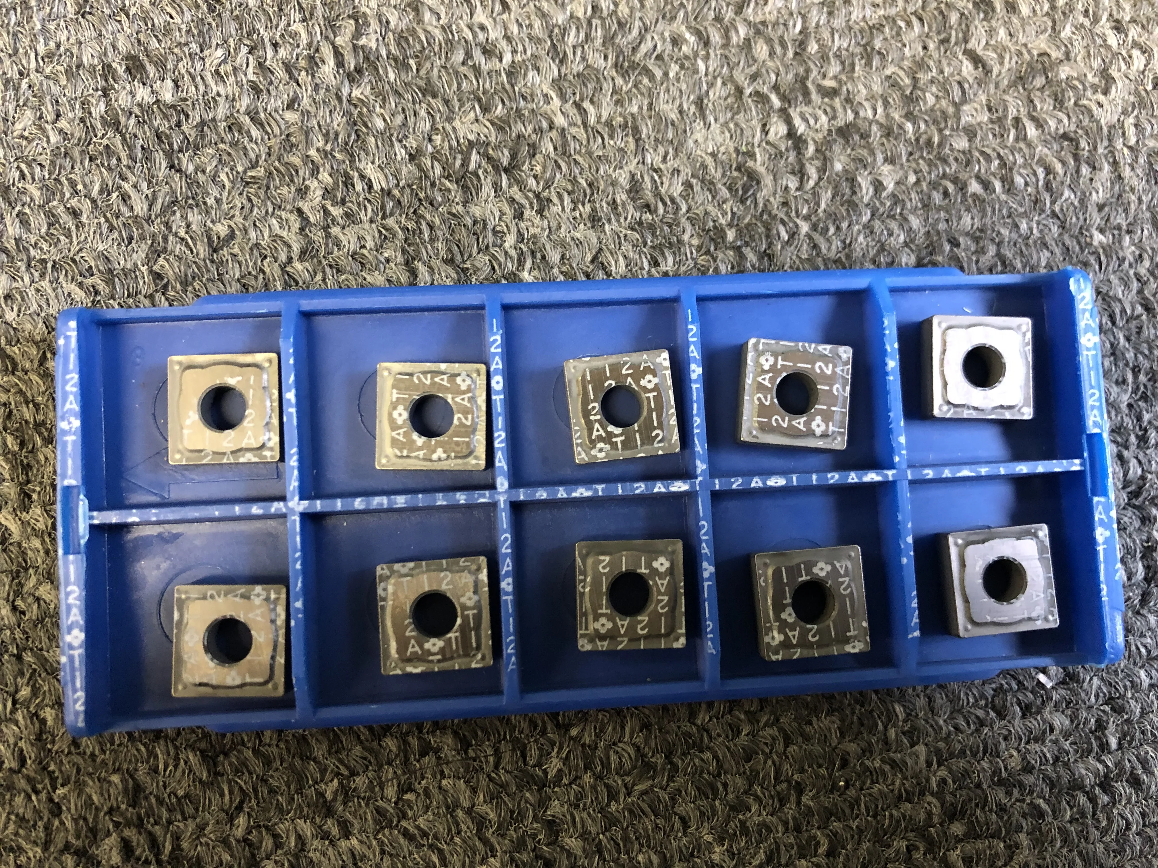 住友電工ハードメタル チップ T12A(SNMG321ENK) / SUMITOMO ELECTRIC HARDMETAL Insert T12A(SNMG321ENK) TQ210065