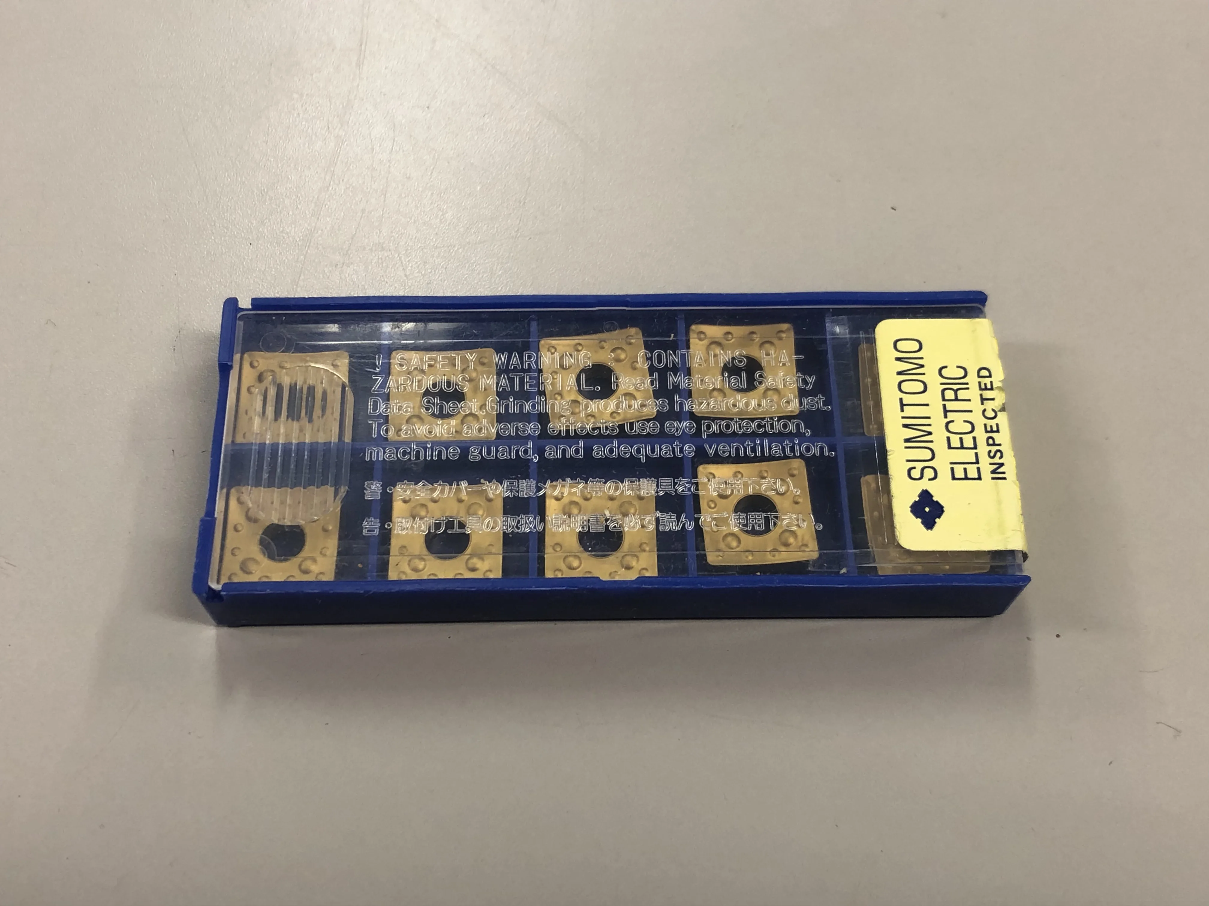住友電工ハードメタル チップ SNMM120408N-MP / SUMITOMO ELECTRIC HARDMETAL Insert SNMM120408N-MP TQ220010