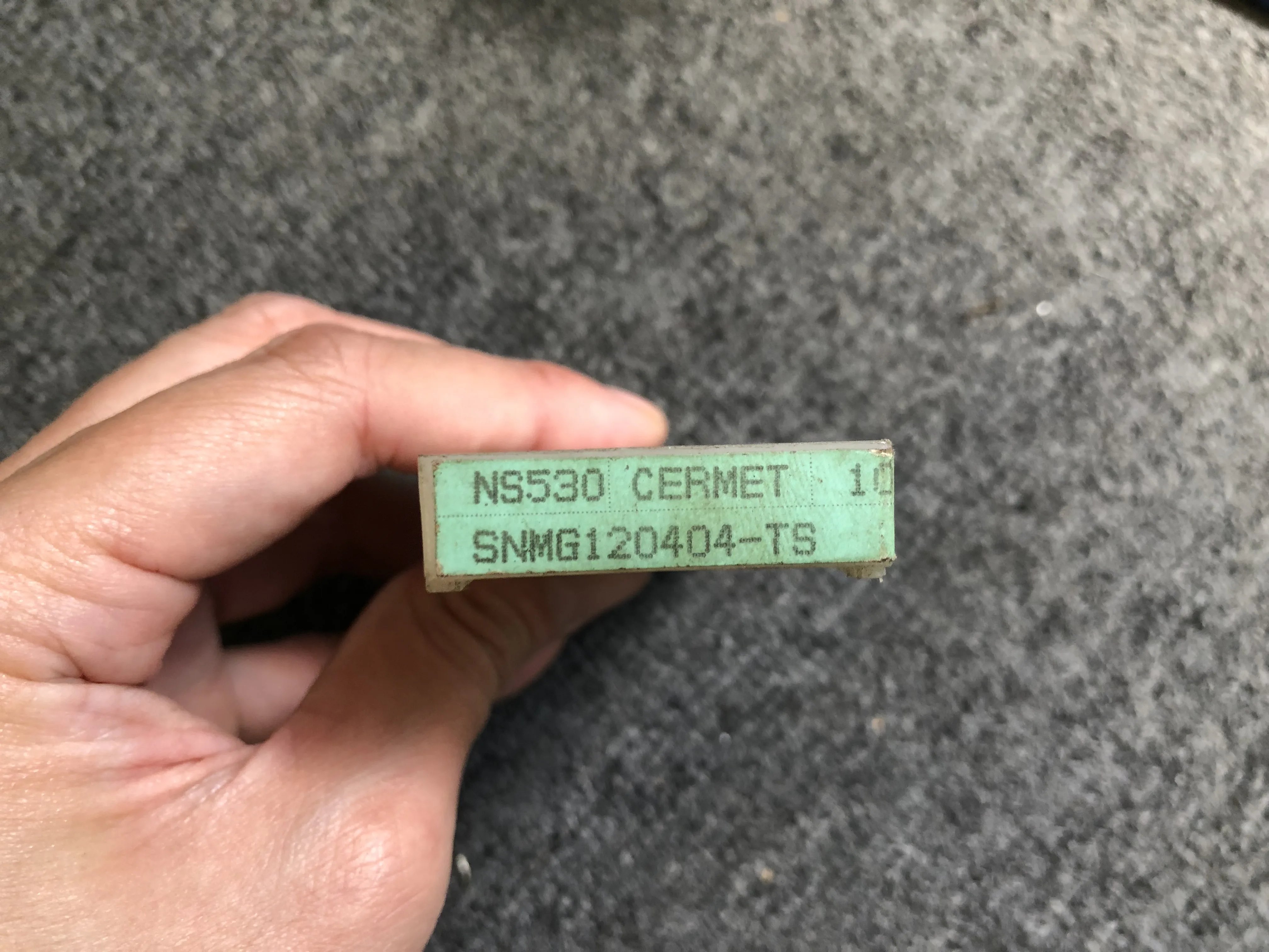 タンガロイ/東芝タンガロイ チップ SNMG120404-TS / TUNGALOY Insert SNMG120404-TS TQ220056