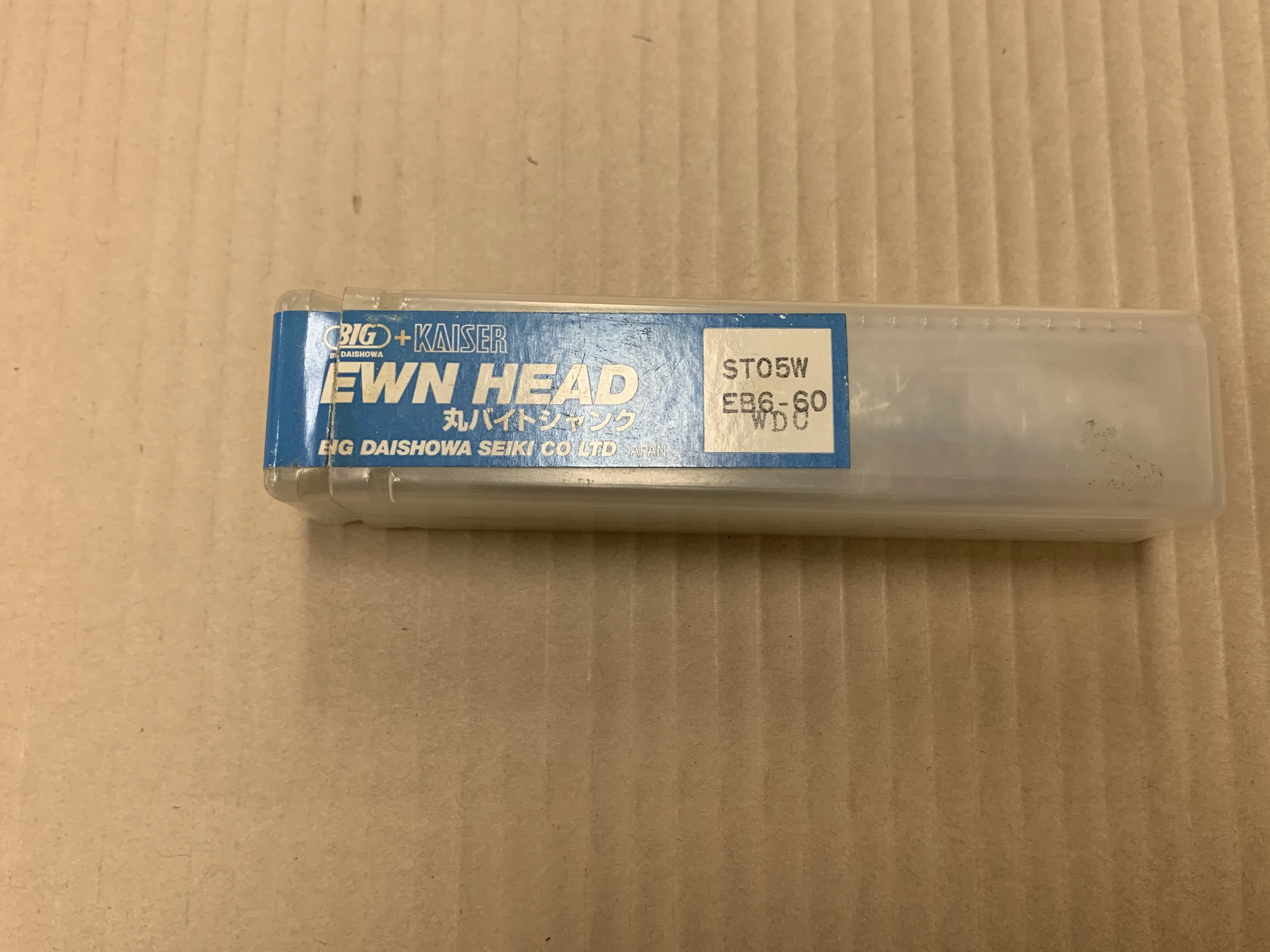 ビッグカイザー 丸バイトシャンク ST05W-EB6-60 / BIG KAISER Carbide Round Bit ST05W-EB6-60 TQ220182