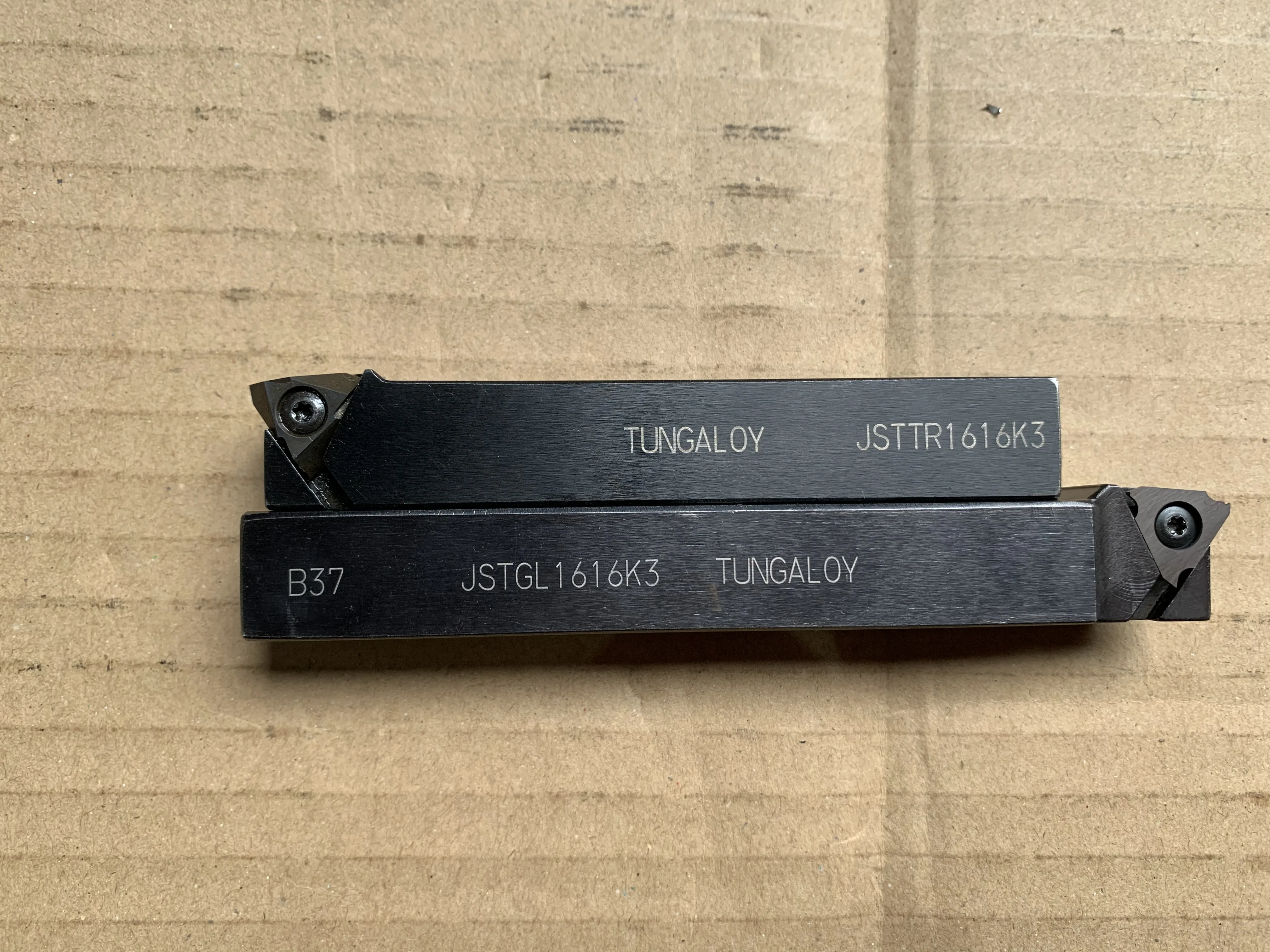 タンガロイ/東芝タンガロイ 外径用ホルダー JSTTR 1616K3 + JSTGL 1616K3 / TUNGALOY External Turning Tool Holder JSTTR 1616K3 + JSTGL 1616K3 TQ220193