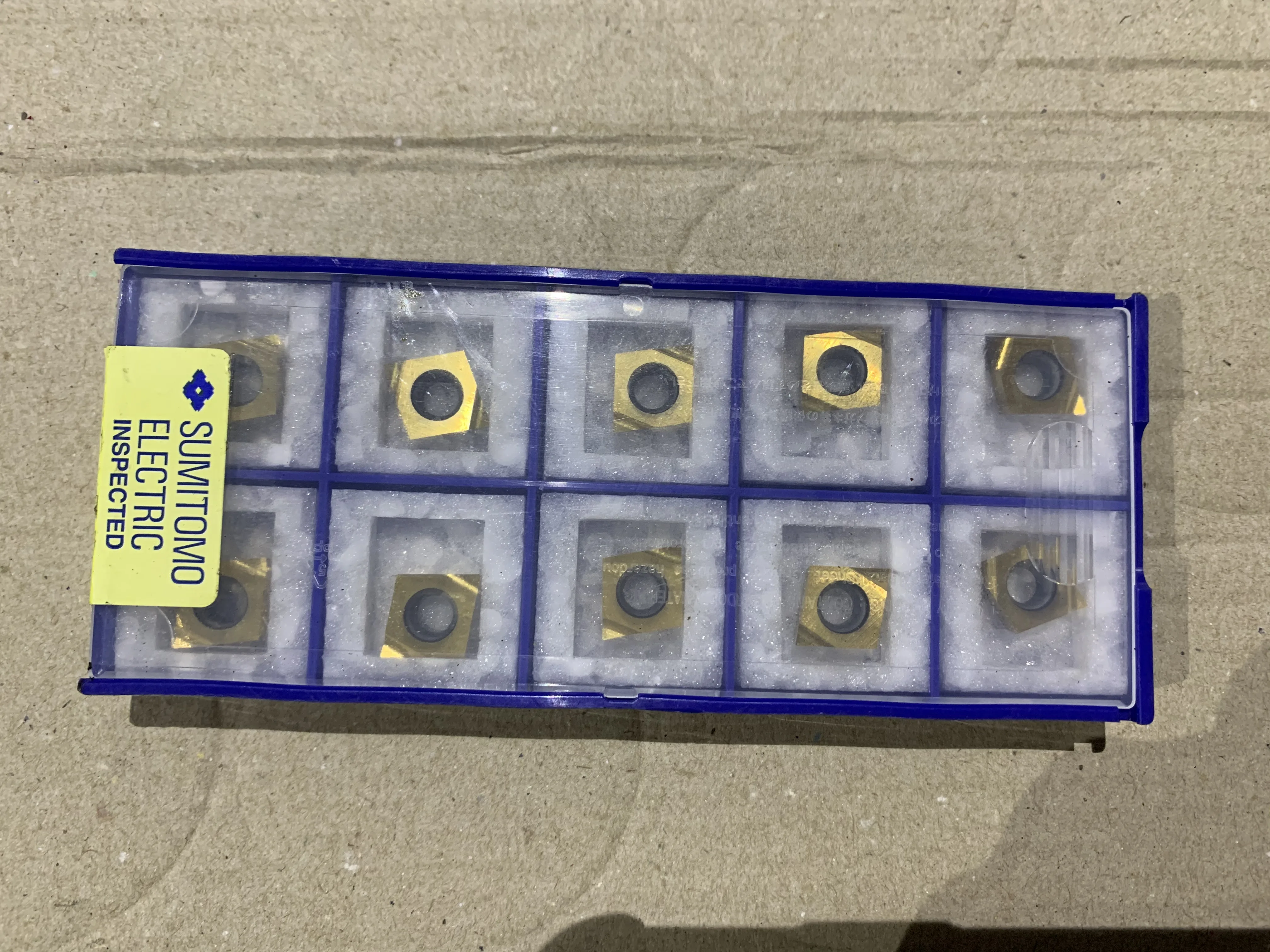 住友電工ハードメタル チップ CCET09T302R-FY ACZ150 / SUMITOMO ELECTRIC HARDMETAL Insert CCET09T302R-FY ACZ150 TQ230014