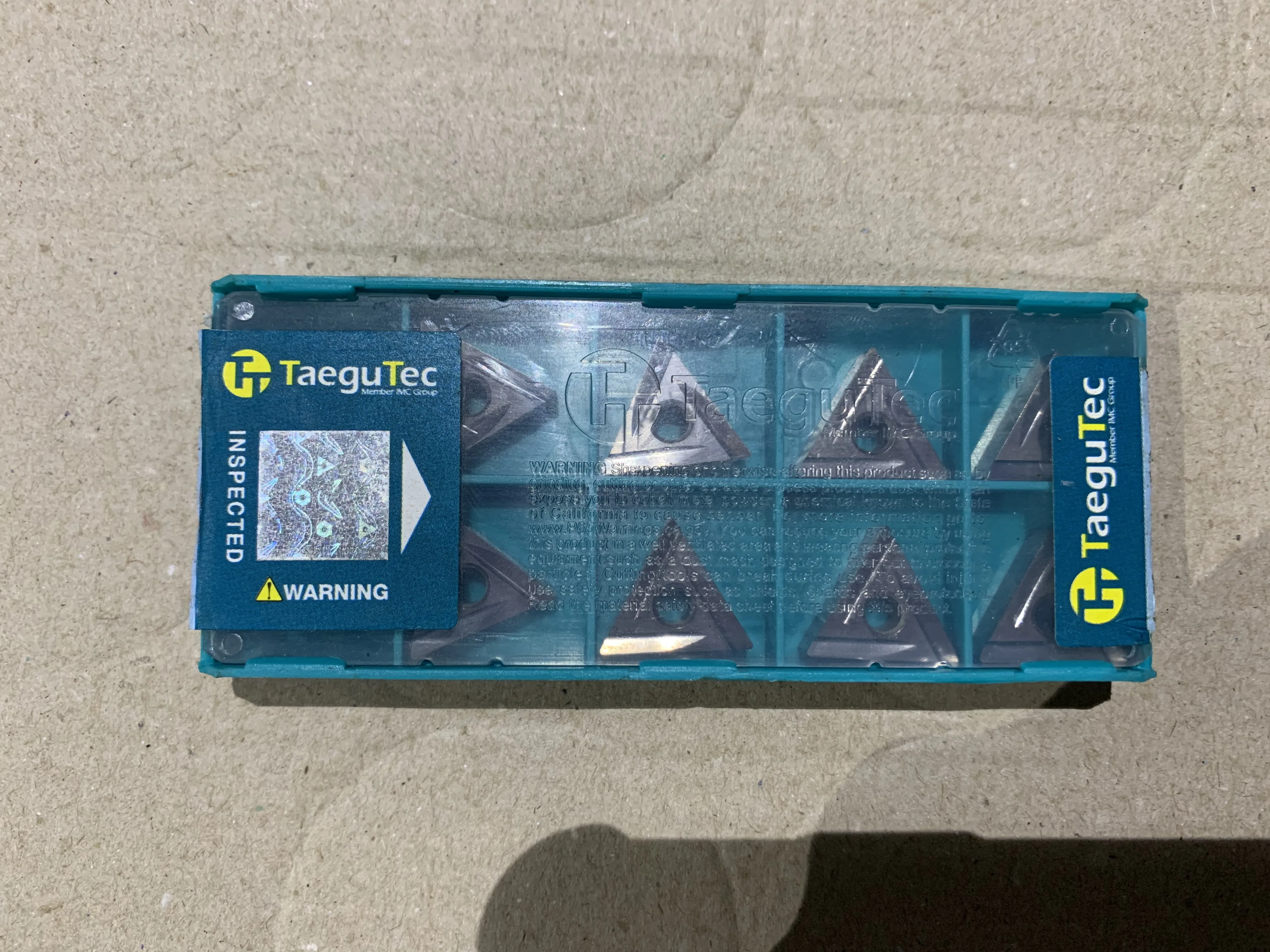 TAEGUTEC/テグテック チップ TNGG160404R-CT3000 / TAEGUTEC Insert TNGG160404R-CT3000 TQ230016