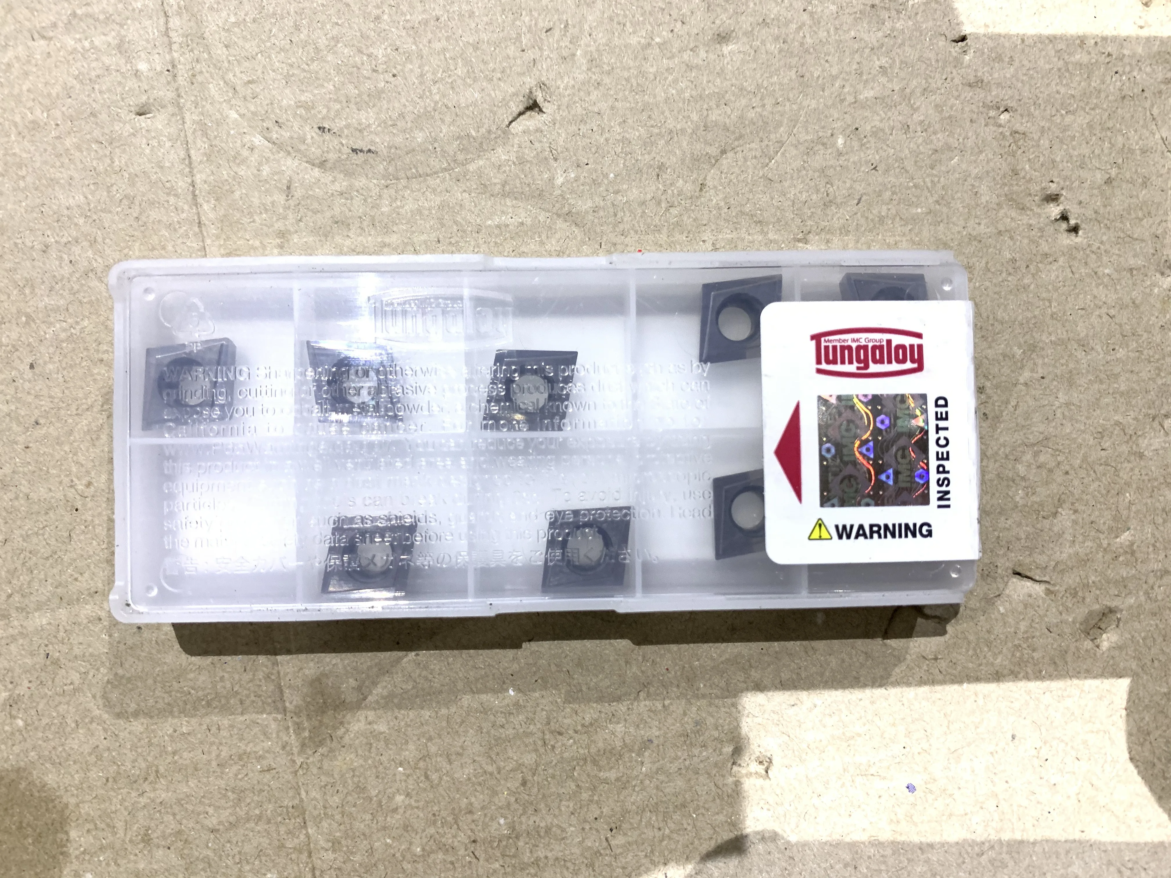 タンガロイ/東芝タンガロイ チップ CCGT09T302-NS9530 / TUNGALOY Insert CCGT09T302-NS9530 TQ230046