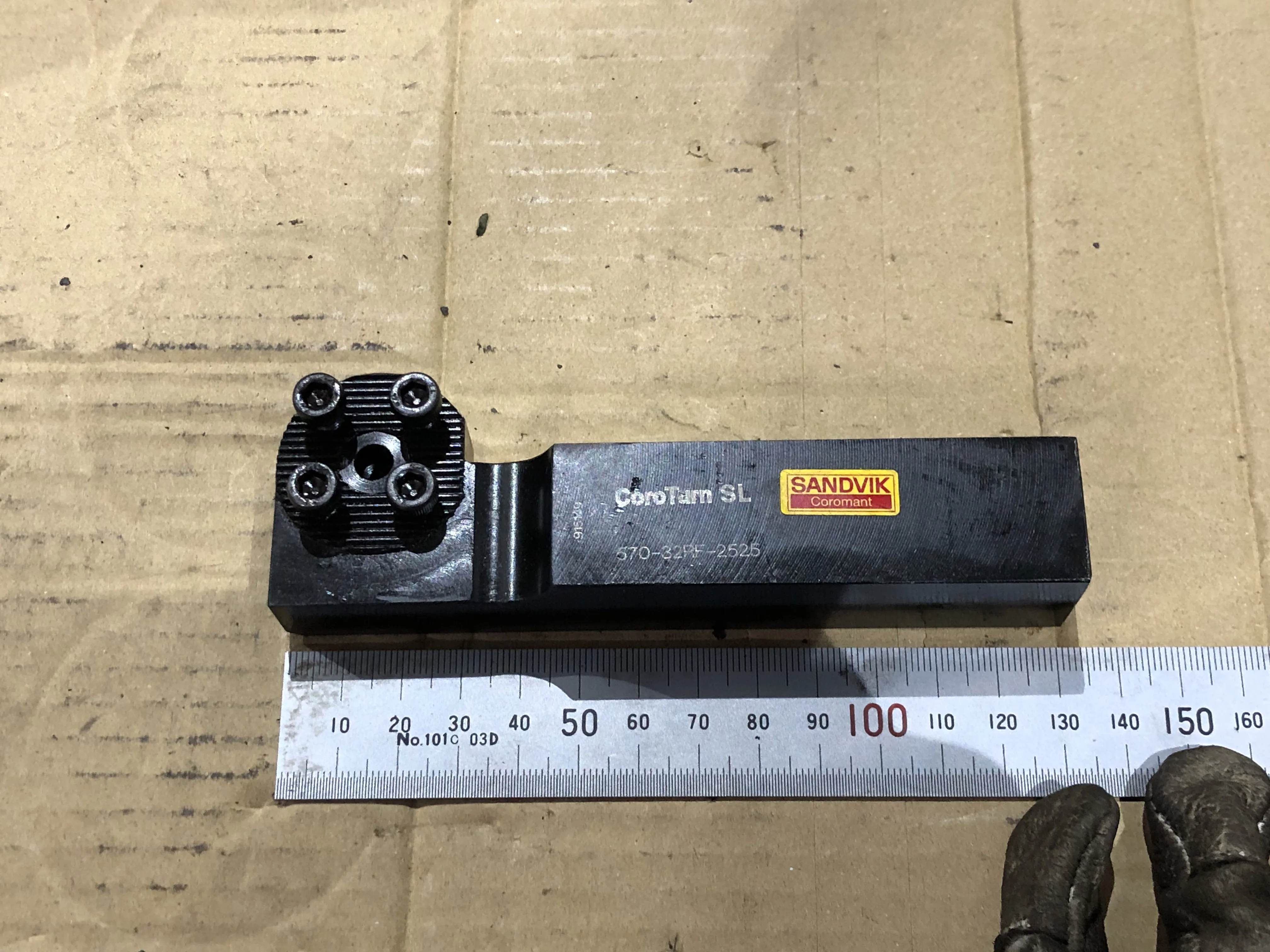 SANDVIK/サンドビック コロターンSL シャンクアダプタ 570-32RF-2525 / SANDVIK Coro Turn SL Shank Adapter 570-32RF-2525 TQ230092