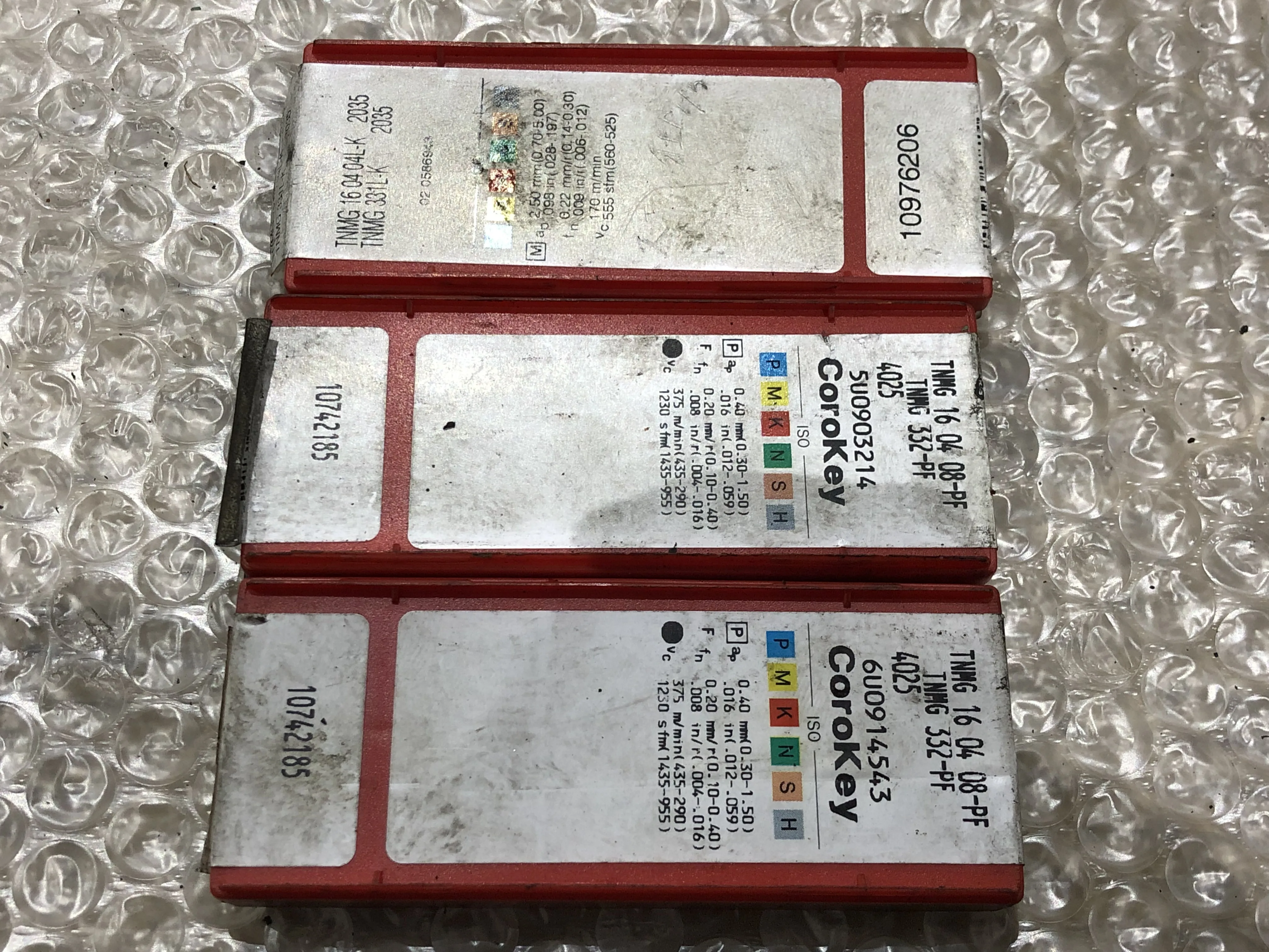 SANDVIK/サンドビック チップ3個 様々なメーカーやサイズがあります。 / SANDVIK Insert 3pcs 様々なメーカーやサイズがあります。 TQ230140