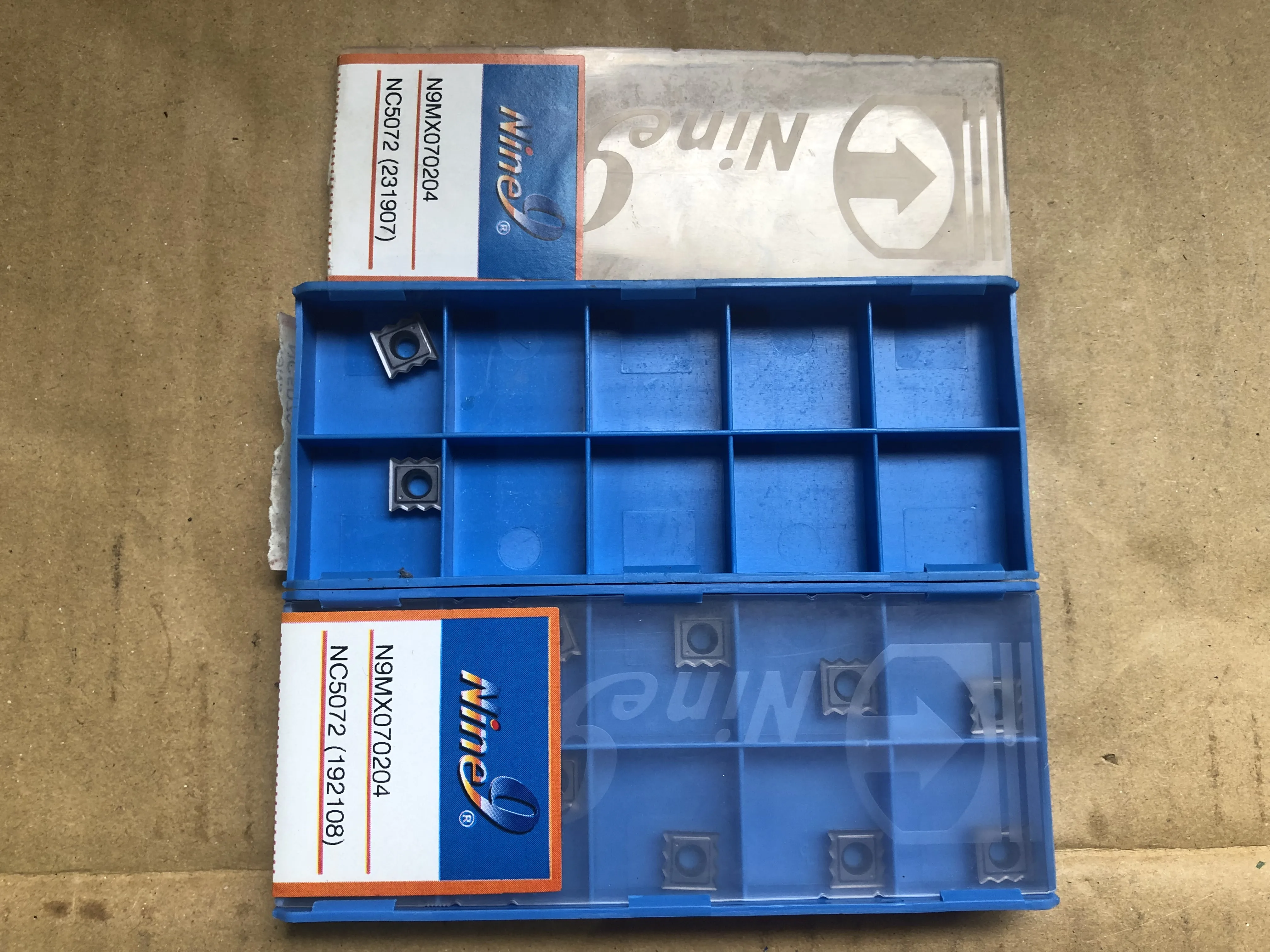 NINE9 ヘリックスドリルインサート N9MX070204-NC5072 / NINE9 CUTTING TOOLS N9MX070204-NC5072 TQ240080