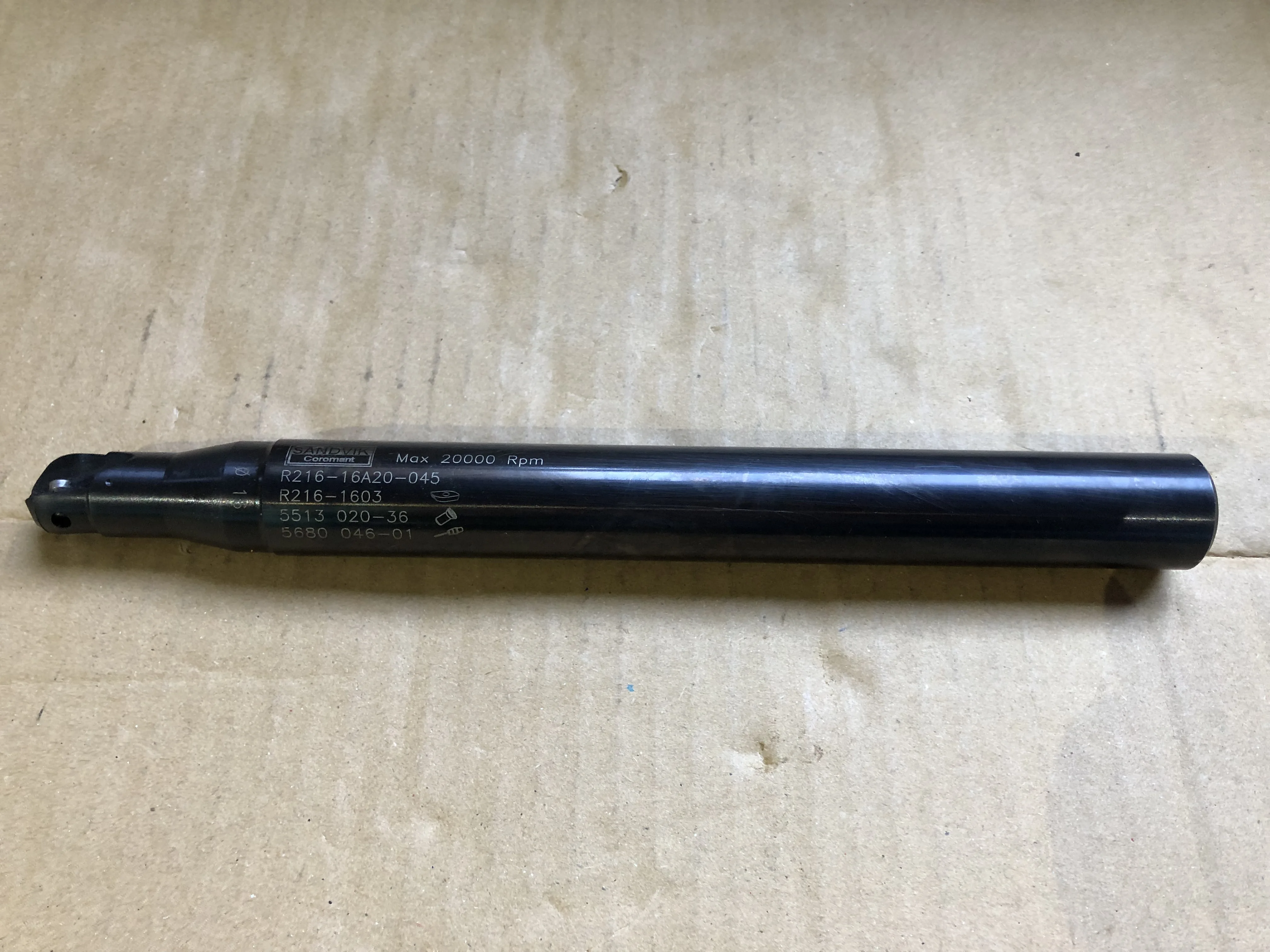SANDVIK/サンドビック CoroMill 216ボールノーズエンドミル R216-16A20-045 / SANDVIK R216-16A20-045 TQ240093