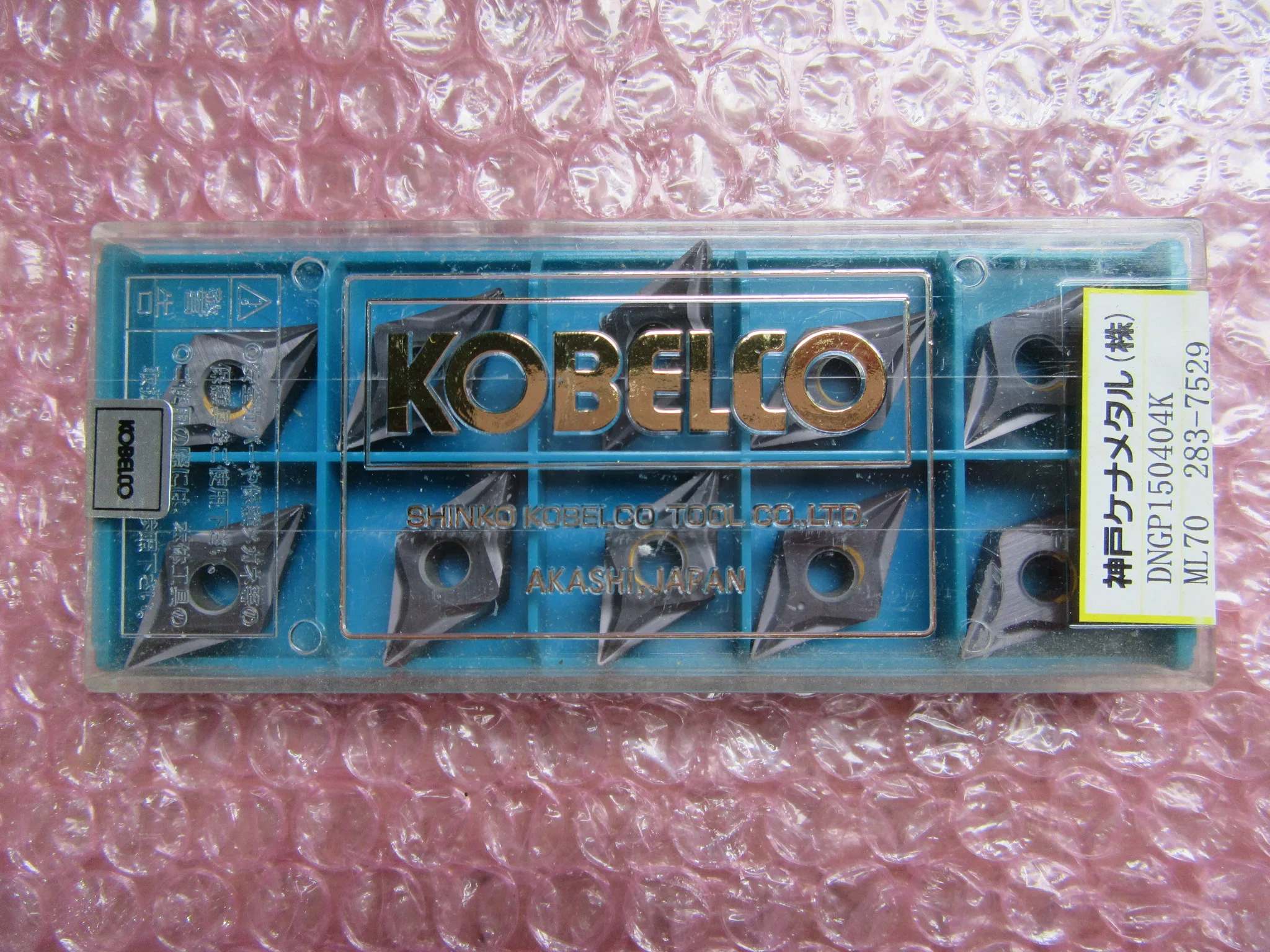 KOBELCO/神戸製鋼所 チップ DNGP150404K / KOBELCO/KOBE STEEL DNGP150404K TQ250028