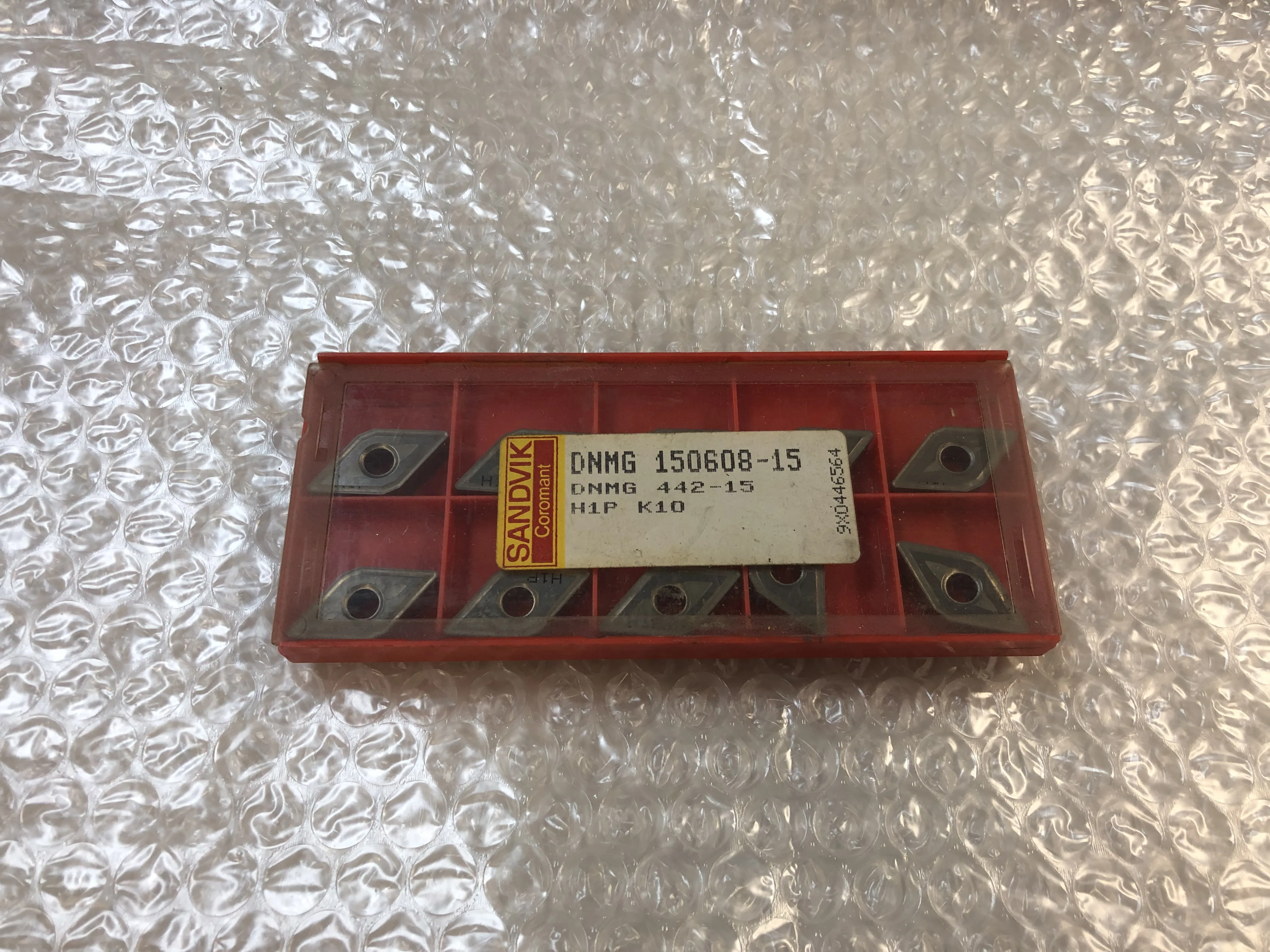 SANDVIK/サンドビック チップ DNMG150608-15 DNMG442-15 H1P K10 / SANDVIK DNMG150608-15 DNMG442-15 H1P K10 TQ250060