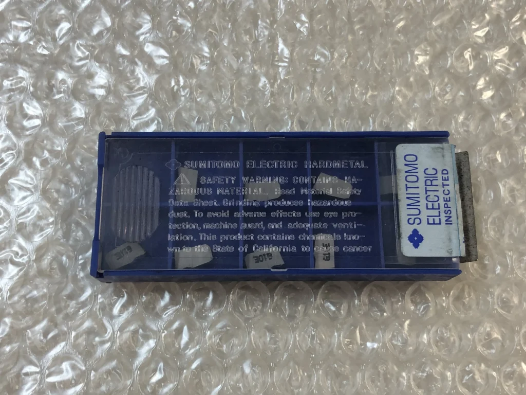 住友電工ハードメタル チップ WCFR3B G10E / SUMITOMO ELECTRIC HARDMETAL WCFR3B G10E TQ250088