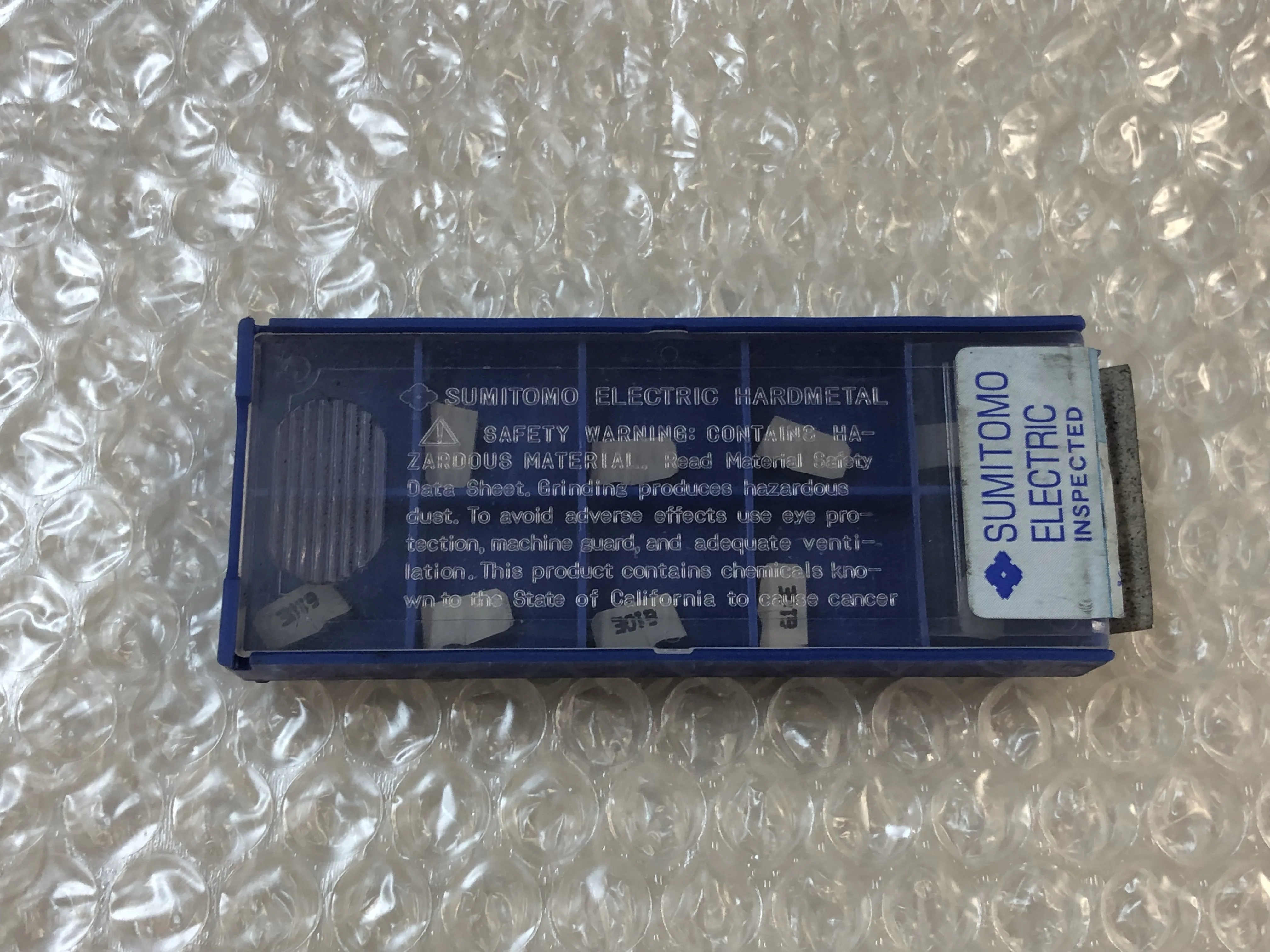 住友電工ハードメタル チップ WCFR3B G10E / SUMITOMO ELECTRIC HARDMETAL WCFR3B G10E TQ250088