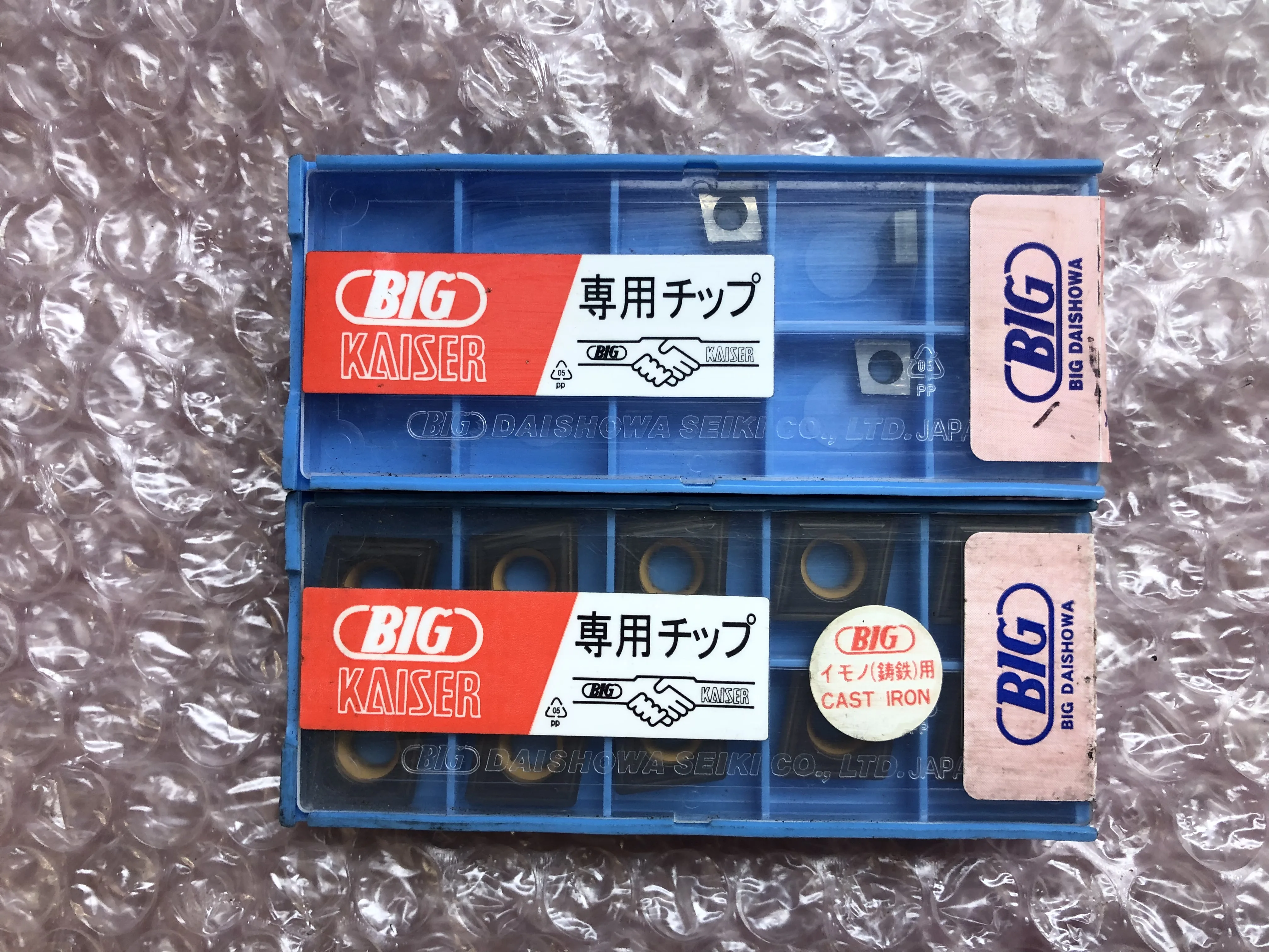 大昭和精機 BIG チップ2箱 CCGA060204FN/CCMM120408EFM / BIG DAISHOWA CCGA060204FN/CCMM120408EFM TQ250116