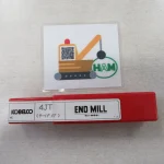 KOBELCO/神戸製鋼所 4枚刃/スクエア/エンドミル φ10*5° / KOBELCO/KOBE STEEL 4-Flute Taper End Mill φ10*5°