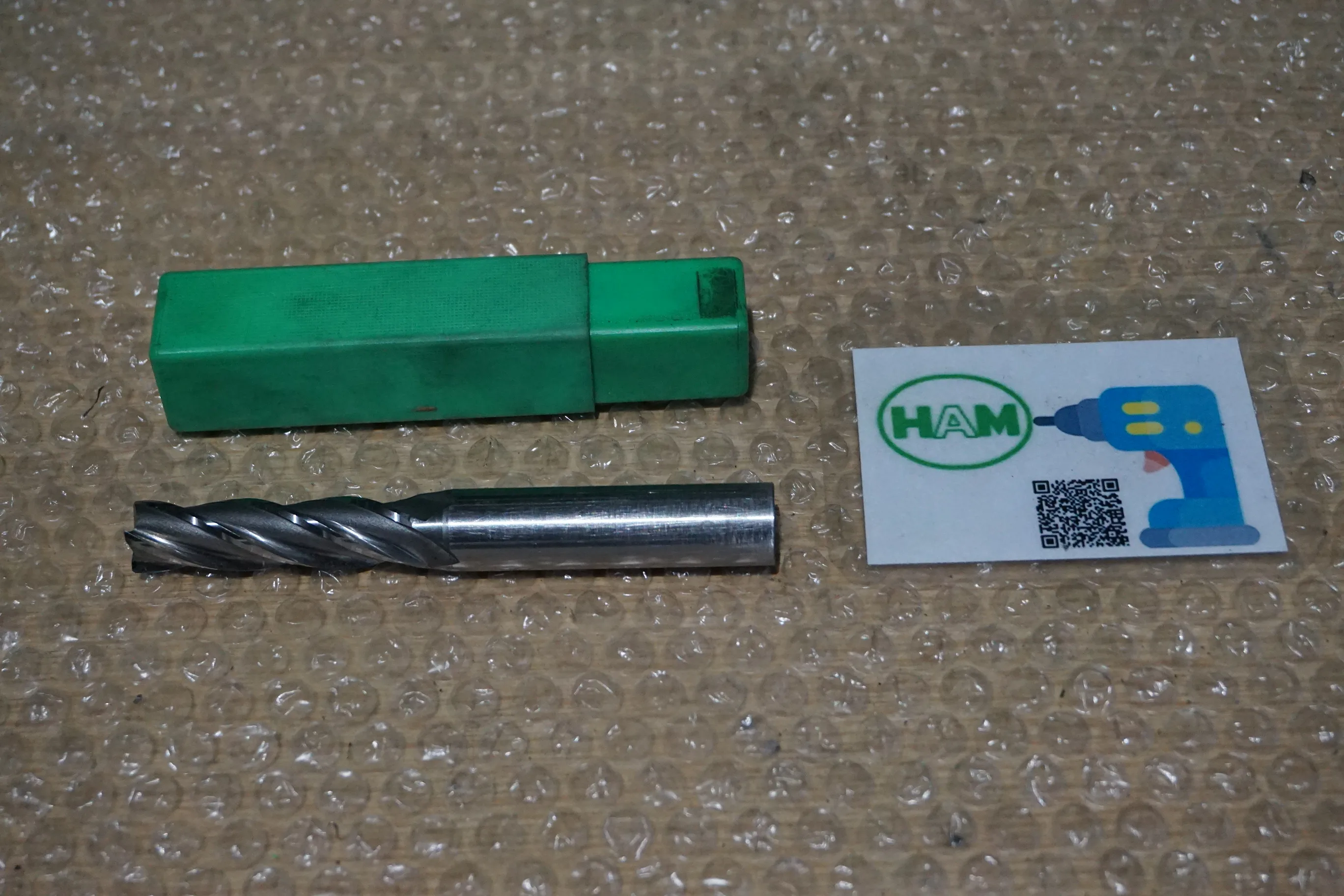 不明 4枚刃/スクエア/エンドミル HSSシリーズφ14.0 / Unknown 4-Flute Square End Mill HSSシリーズφ14.0