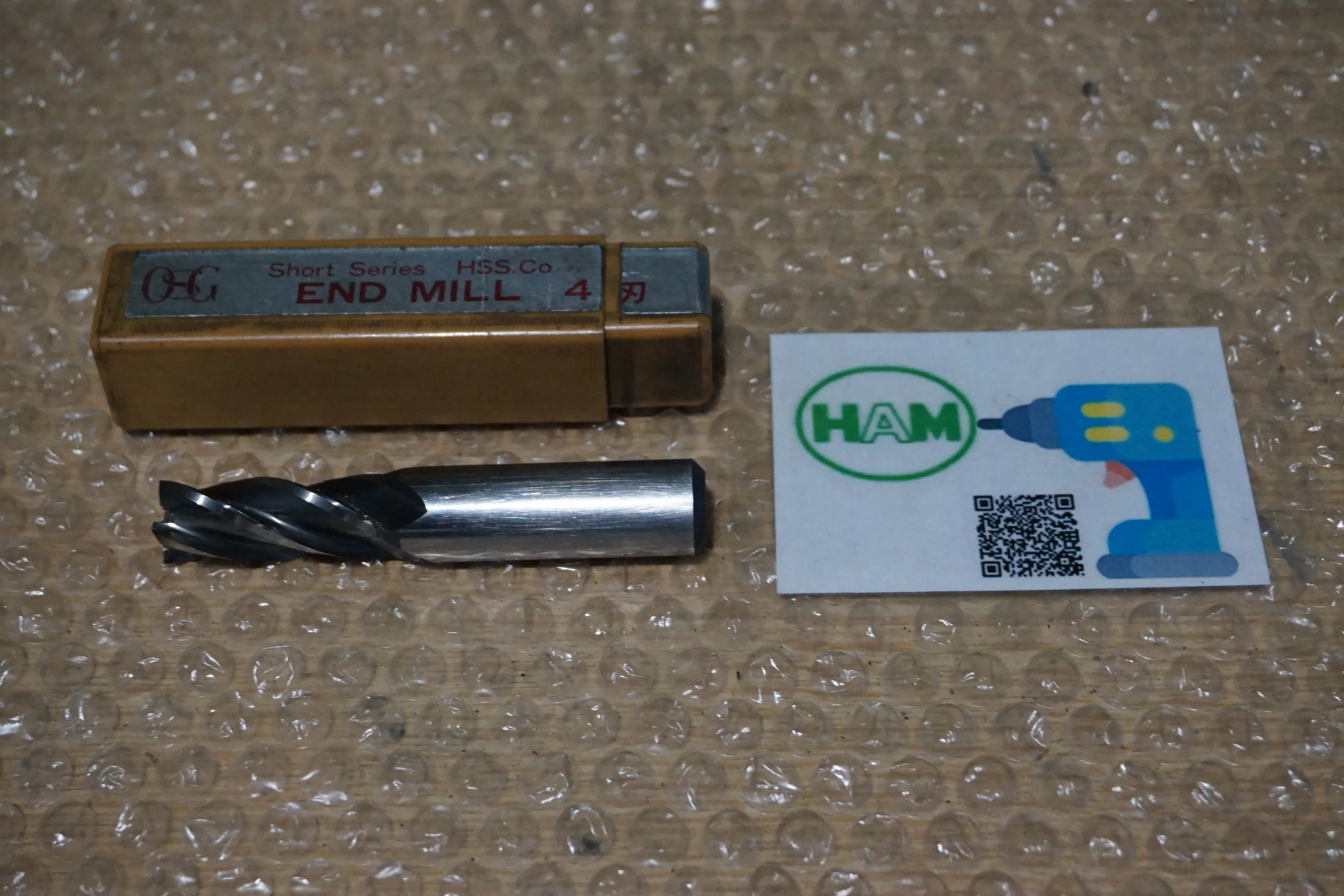 OSG/オーエスジー 4枚刃/スクエア/エンドミル HSSシリーズφ14.0 / OSG 4-Flute Square End Mill HSSシリーズφ14.0