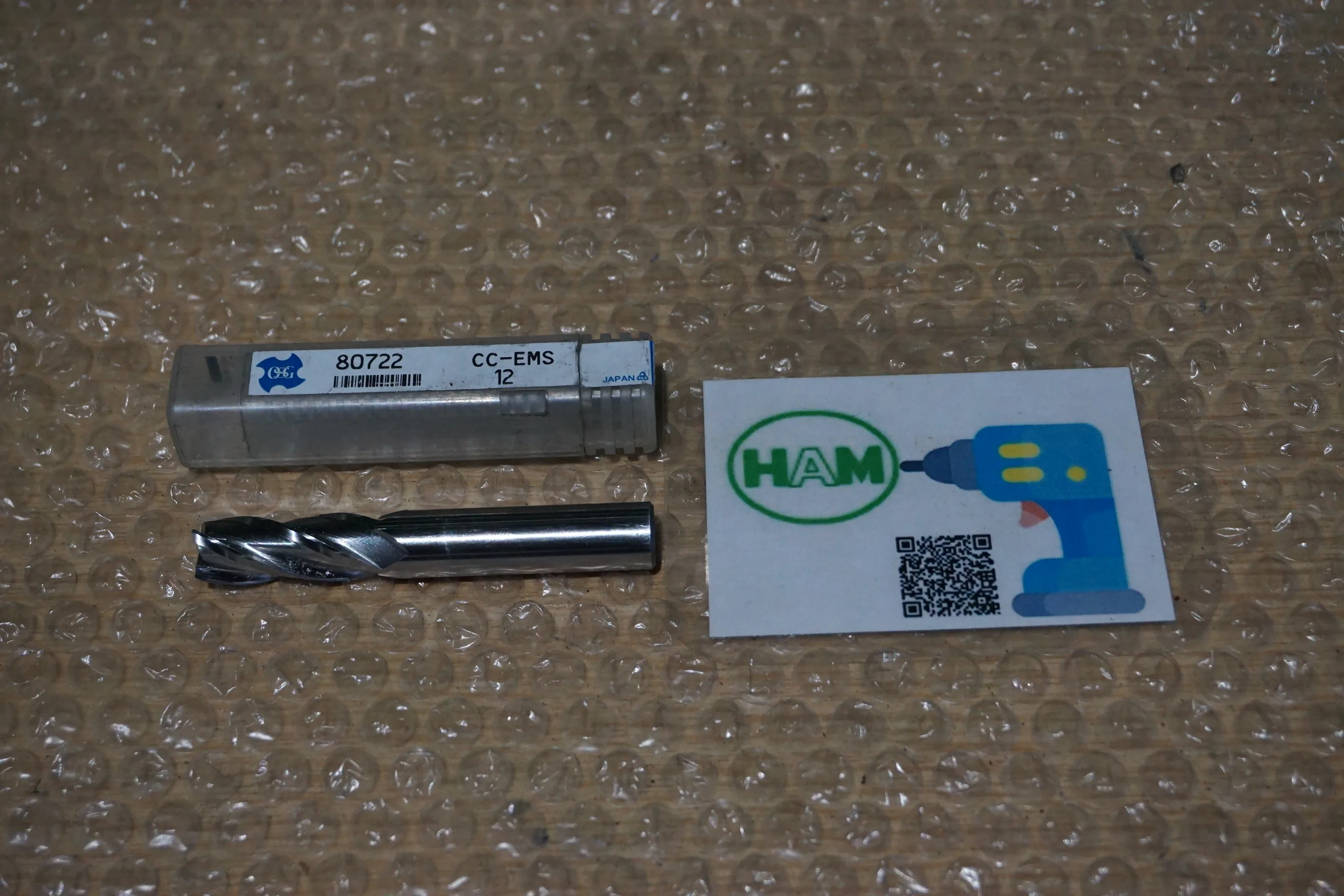 OSG/オーエスジー 4枚刃/スクエア/エンドミル HSSシリーズφ12.0 / OSG 4-Flute Square End Mill HSSシリーズφ12.0