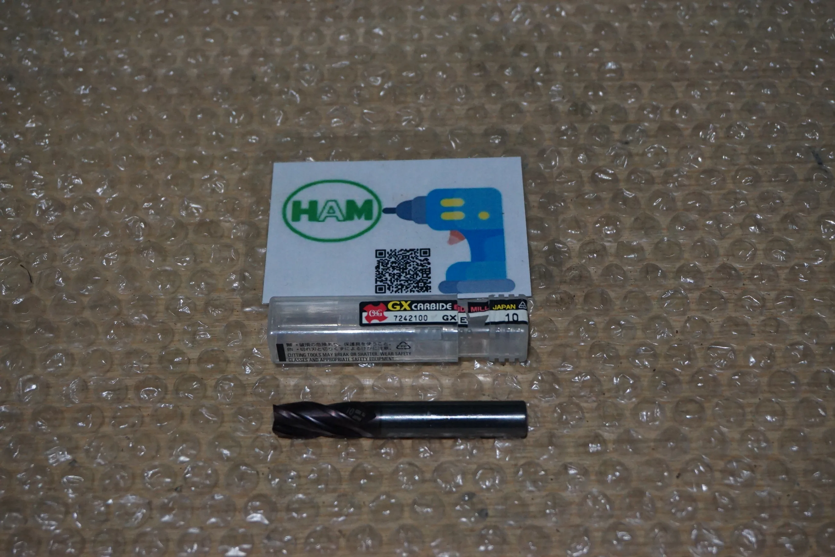 OSG/オーエスジー 4枚刃/スクエア/エンドミル φ10.0 / OSG 4-Flute Square End Mill φ10.0