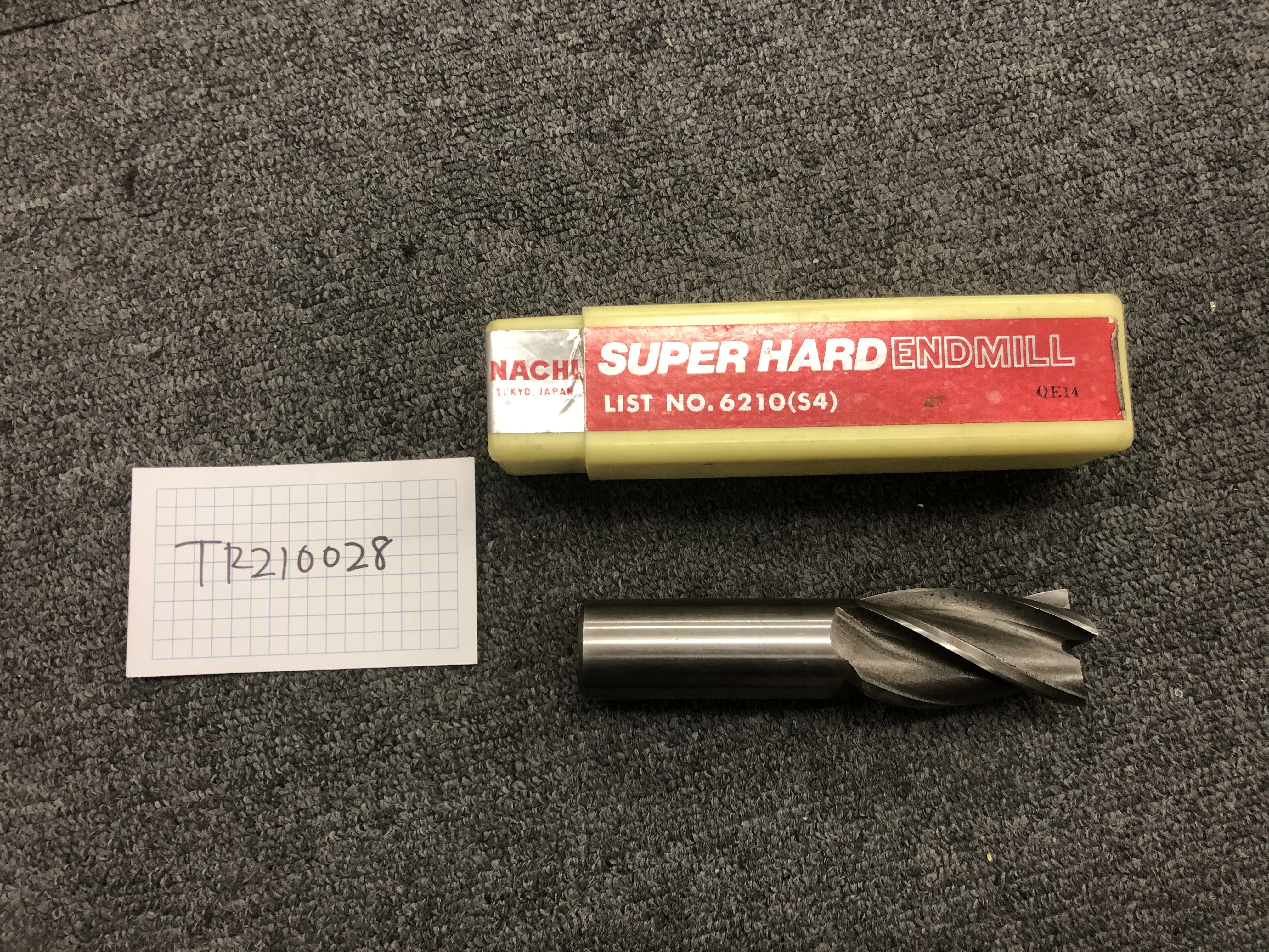 不二越 Nachi エンドミル 30S4 / NACHI-FUJIKOSHI 4-Flute Square End Mill 30S4 TR210028