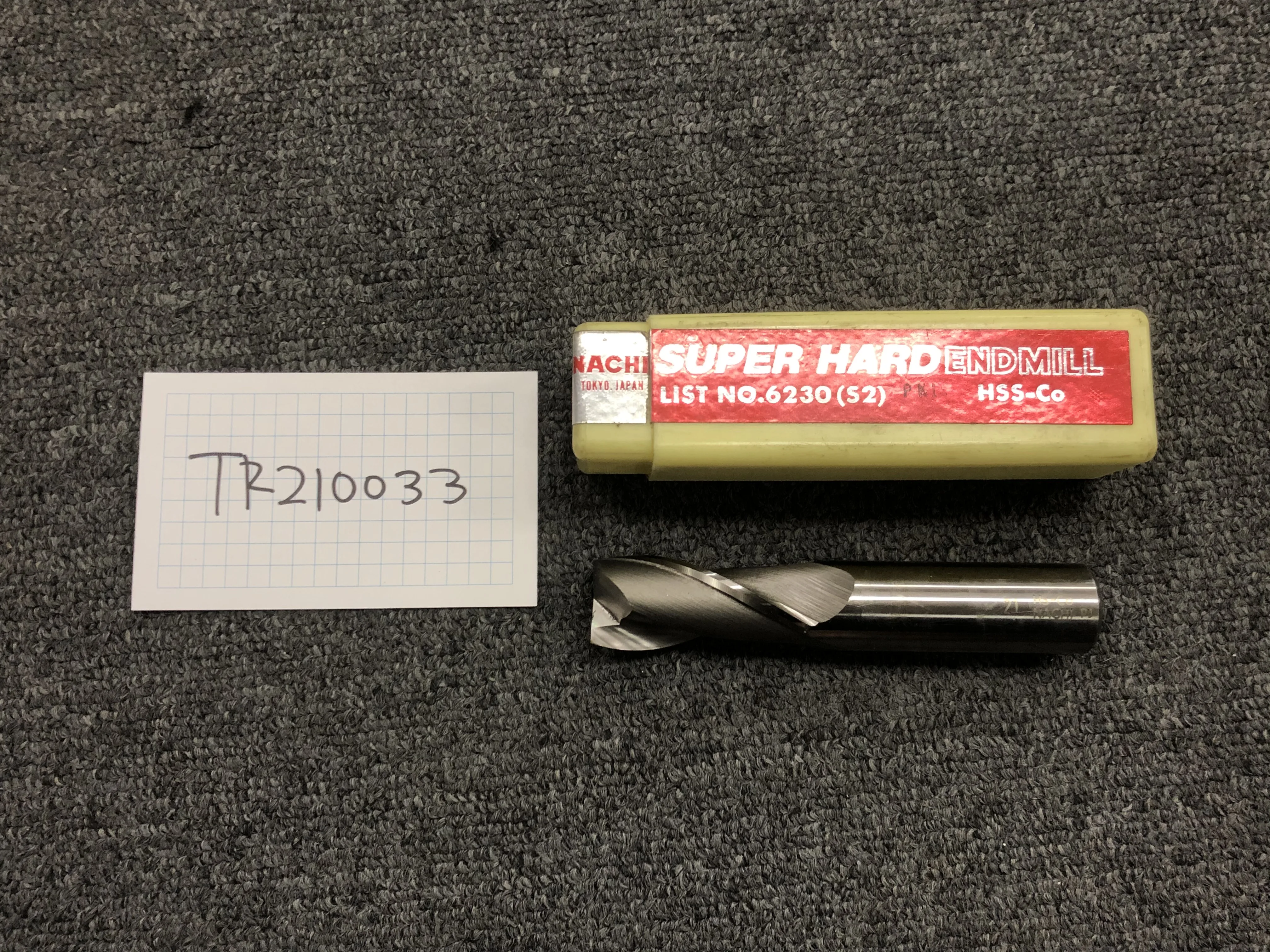 不二越 Nachi エンドミル 21S2 / NACHI-FUJIKOSHI 2-Flute Square End Mill 21S2 TR210033