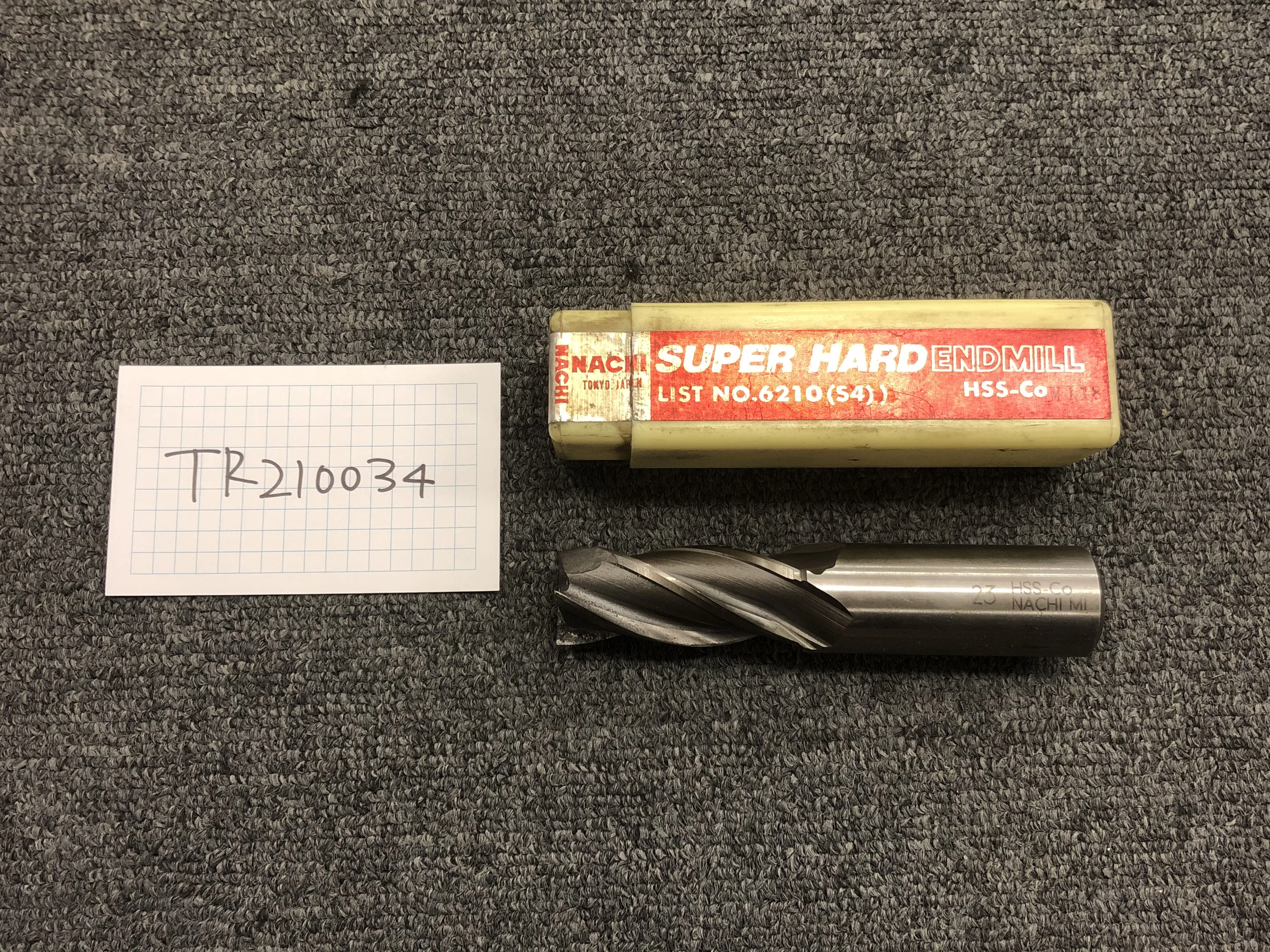 不二越 Nachi エンドミル 23S4 / NACHI-FUJIKOSHI 4-Flute Square End Mill 23S4 TR210034