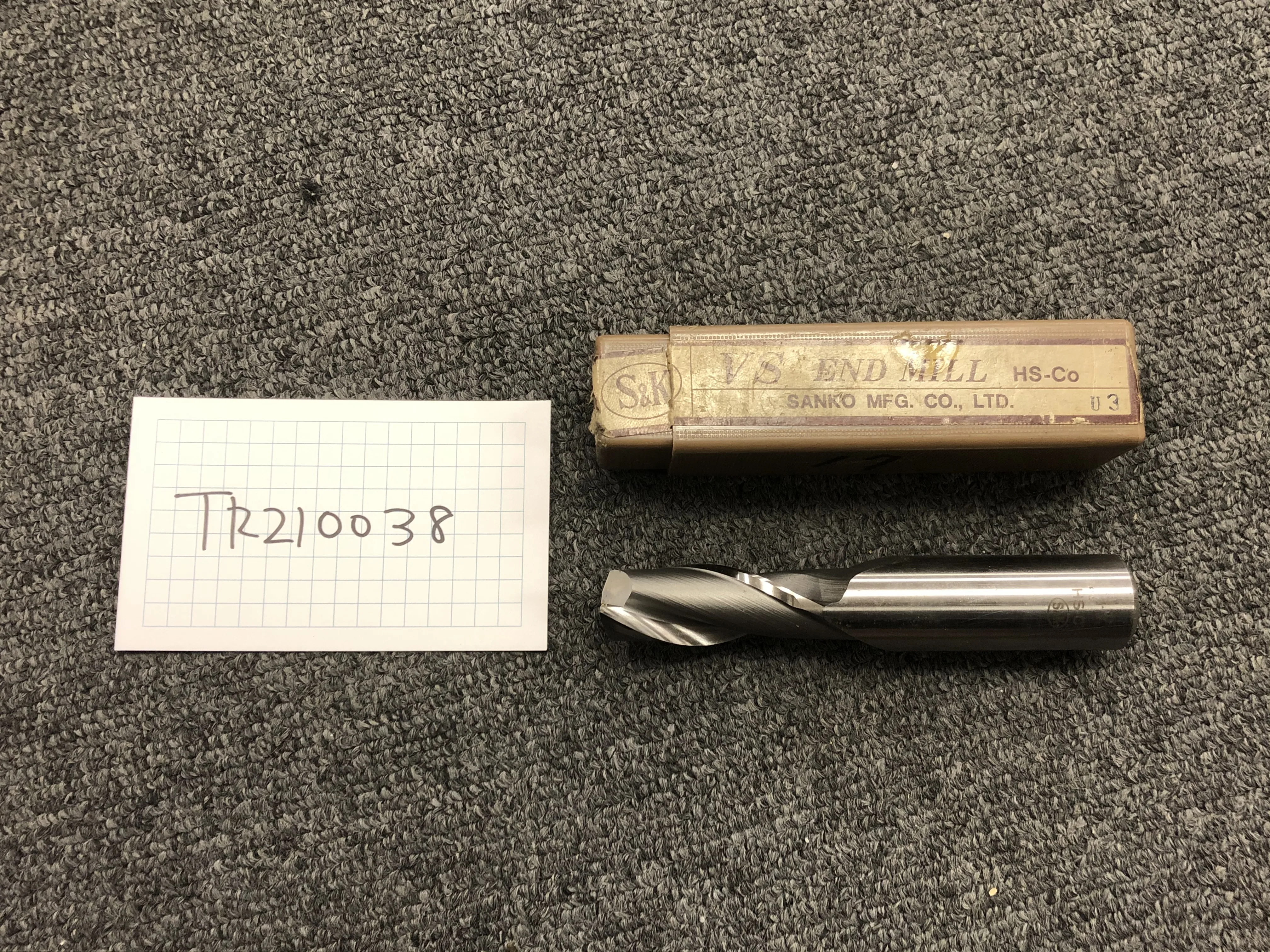 三興製作所 S&K 2枚刃/スクエア/エンドミル HSシリーズ / SANKO MFG 2-Flute Square End Mill HSシリーズ TR210038