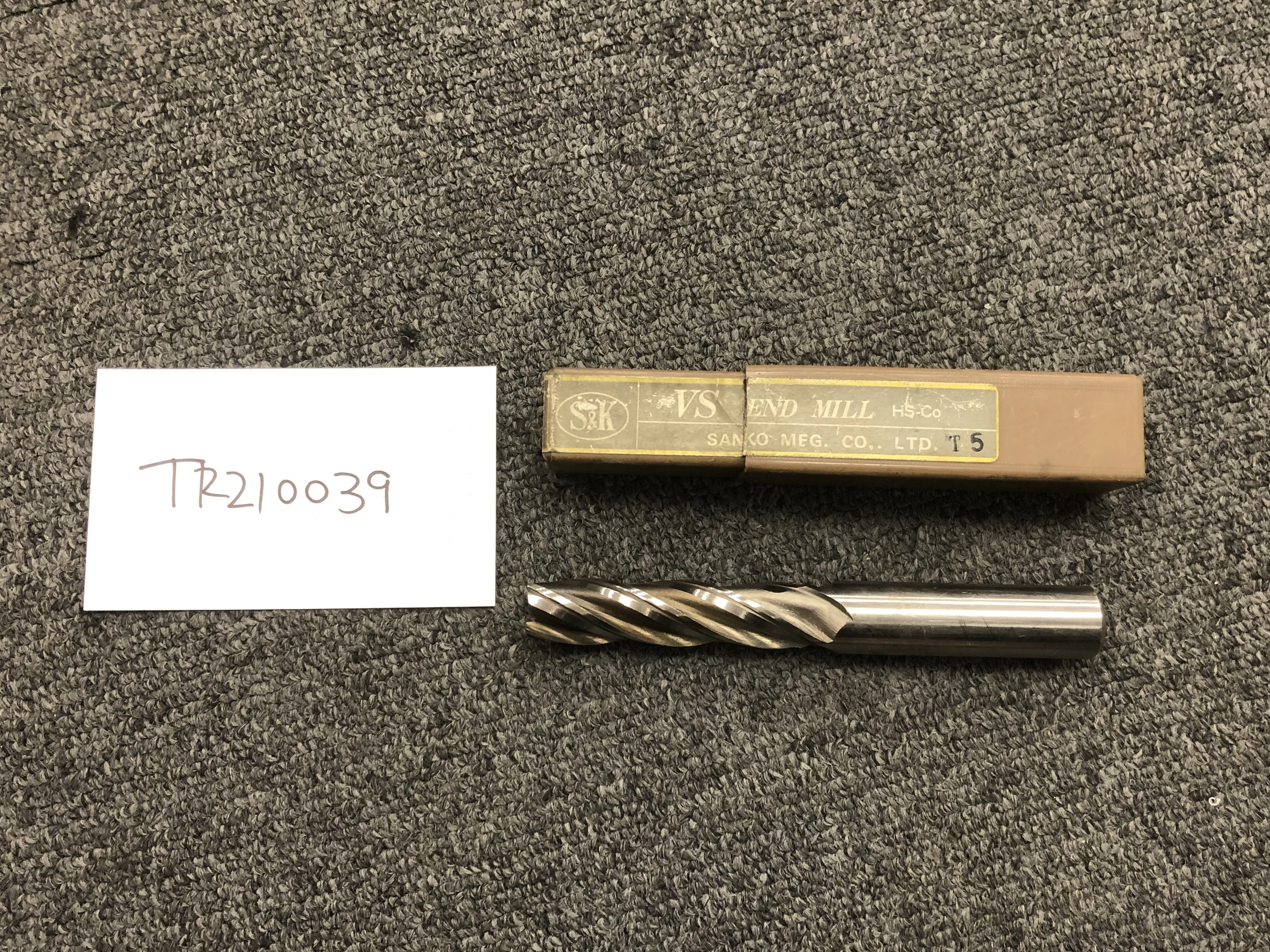 三興製作所 S&K 4枚刃/スクエア/エンドミル HSシリーズ / SANKO MFG 4-Flute Square End Mill HSシリーズ TR210039