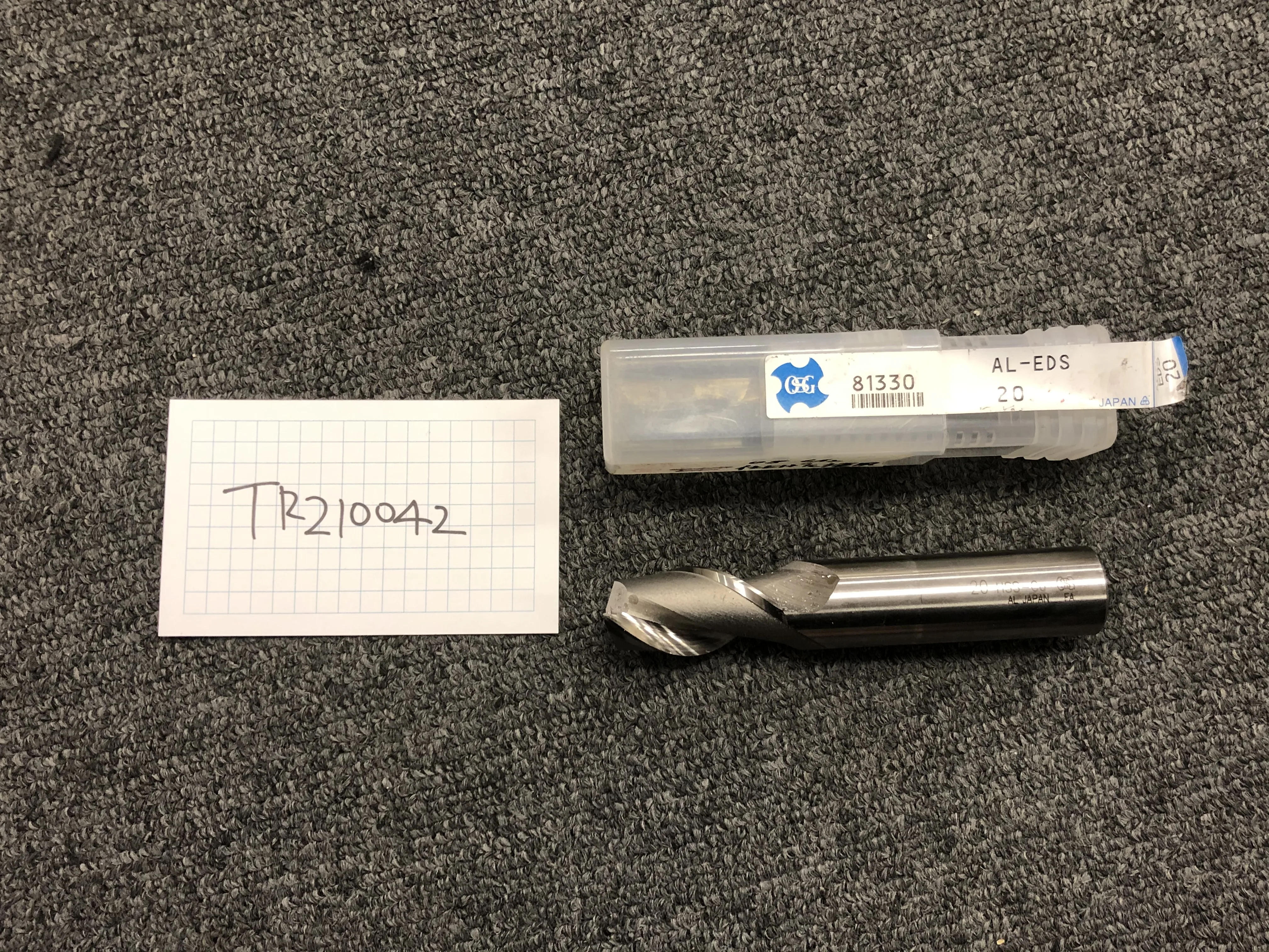 OSG/オーエスジー 2枚刃/スクエア/エンドミル HSSシリーズ / OSG 2-Flute Square End Mill HSSシリーズ TR210042