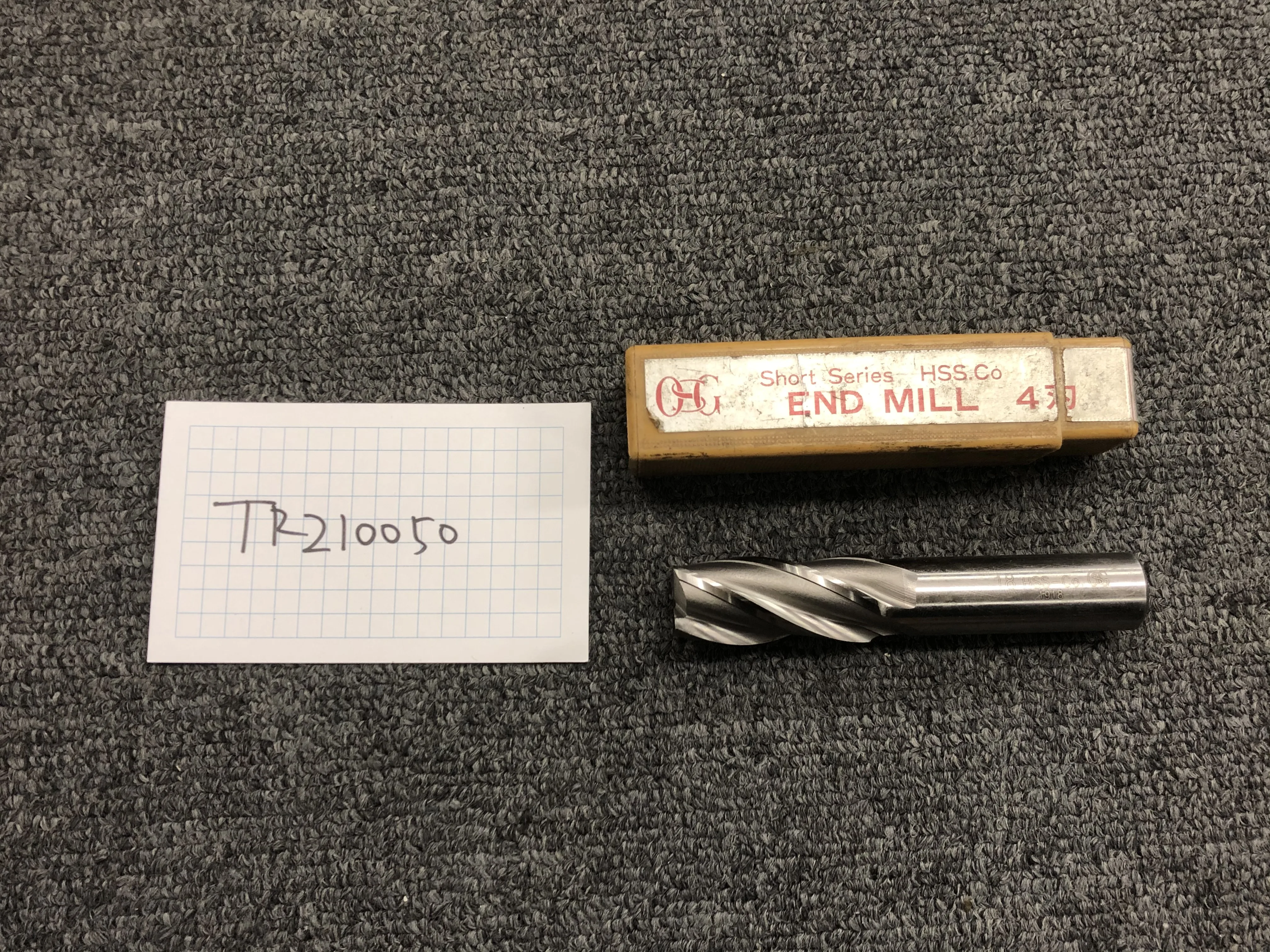 OSG/オーエスジー 4枚刃/スクエア/エンドミル HSSシリーズ / OSG 4-Flute Square End Mill HSSシリーズ TR210050