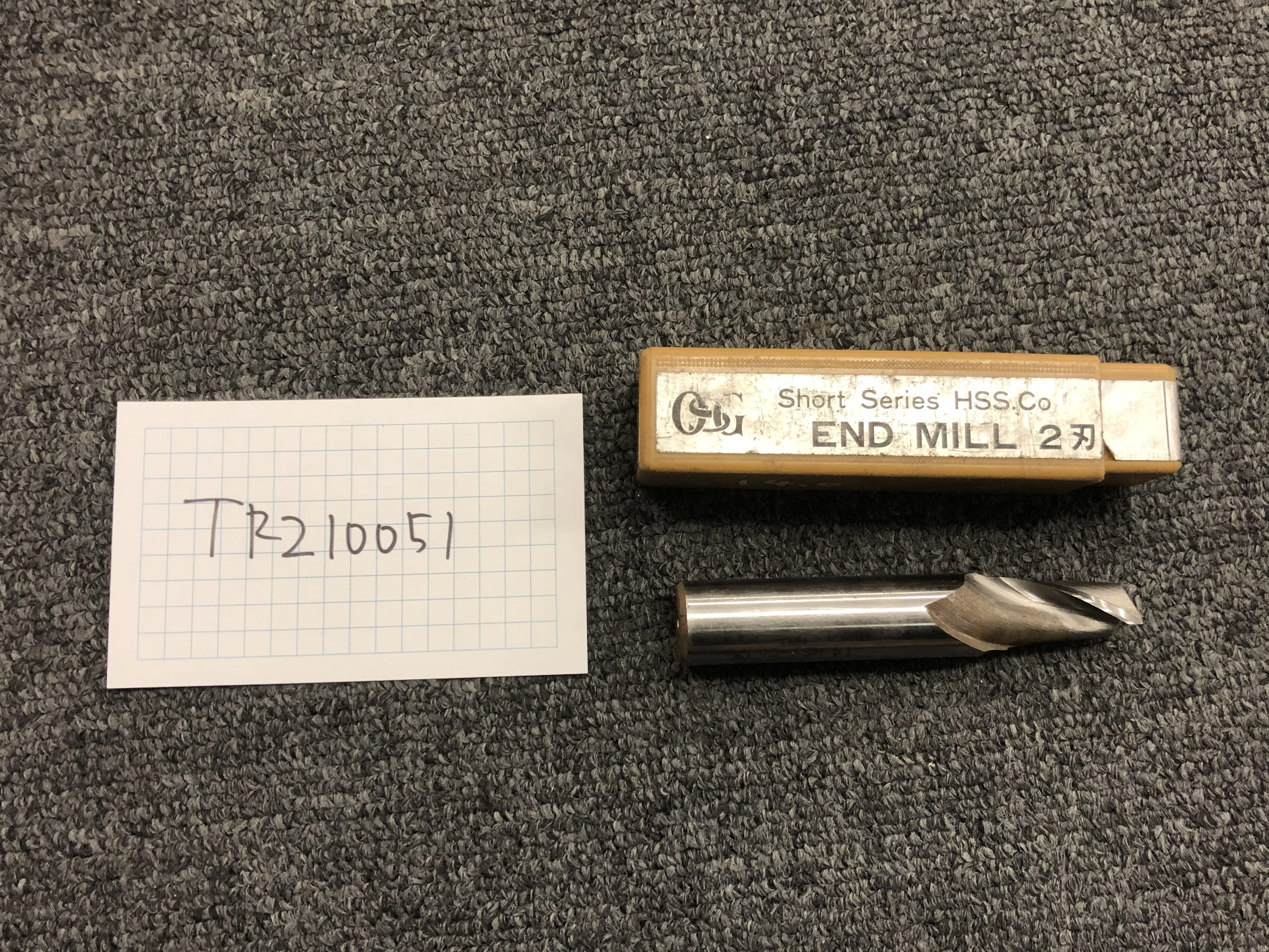 OSG/オーエスジー 2枚刃/スクエア/エンドミル HSSシリーズ / OSG 2-Flute Square End Mill HSSシリーズ TR210051