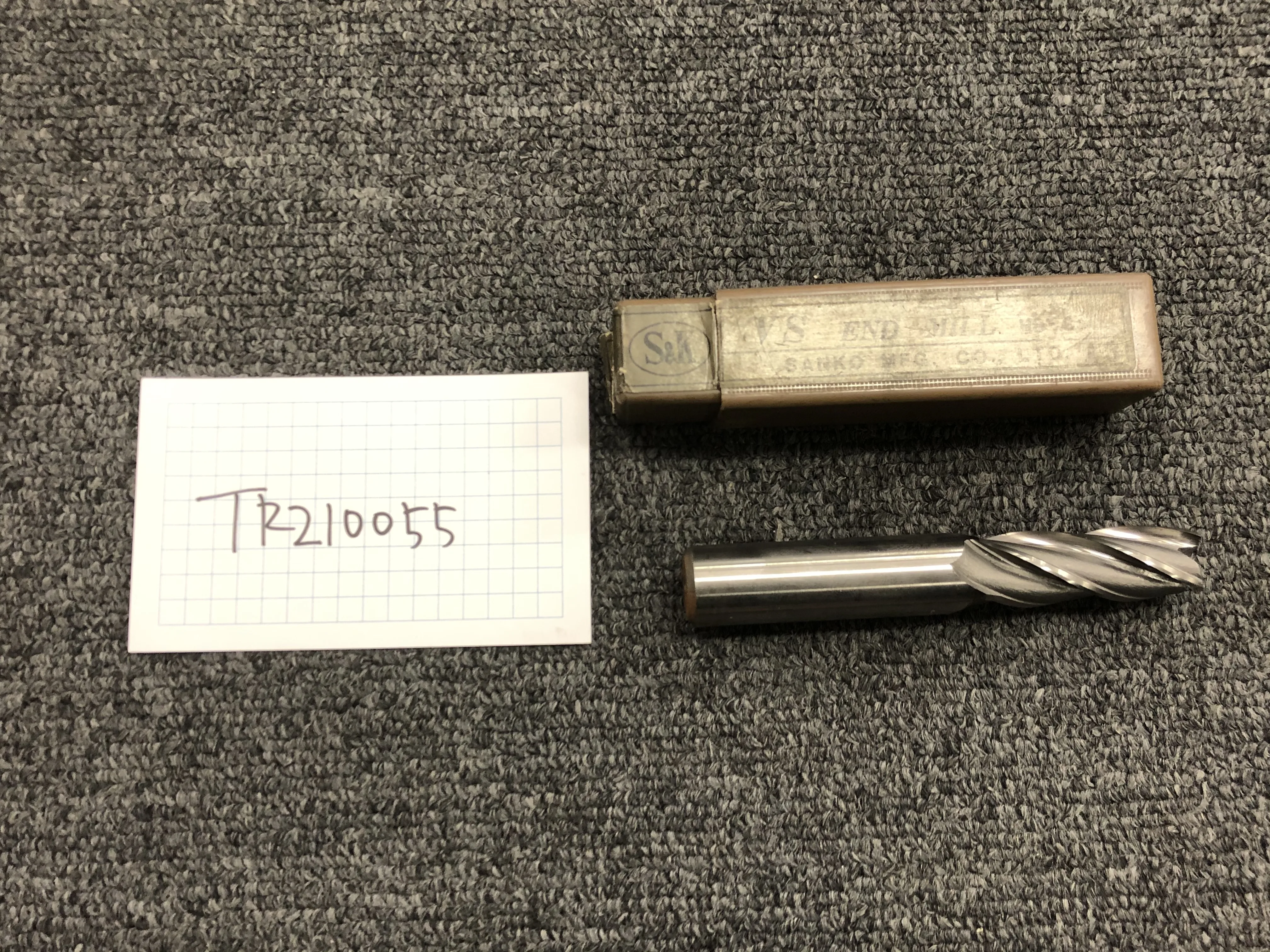 三興製作所 S&K エンドミル 4T 15 / SANKO MFG 4-Flute Square End Mill 4T 15 TR210055