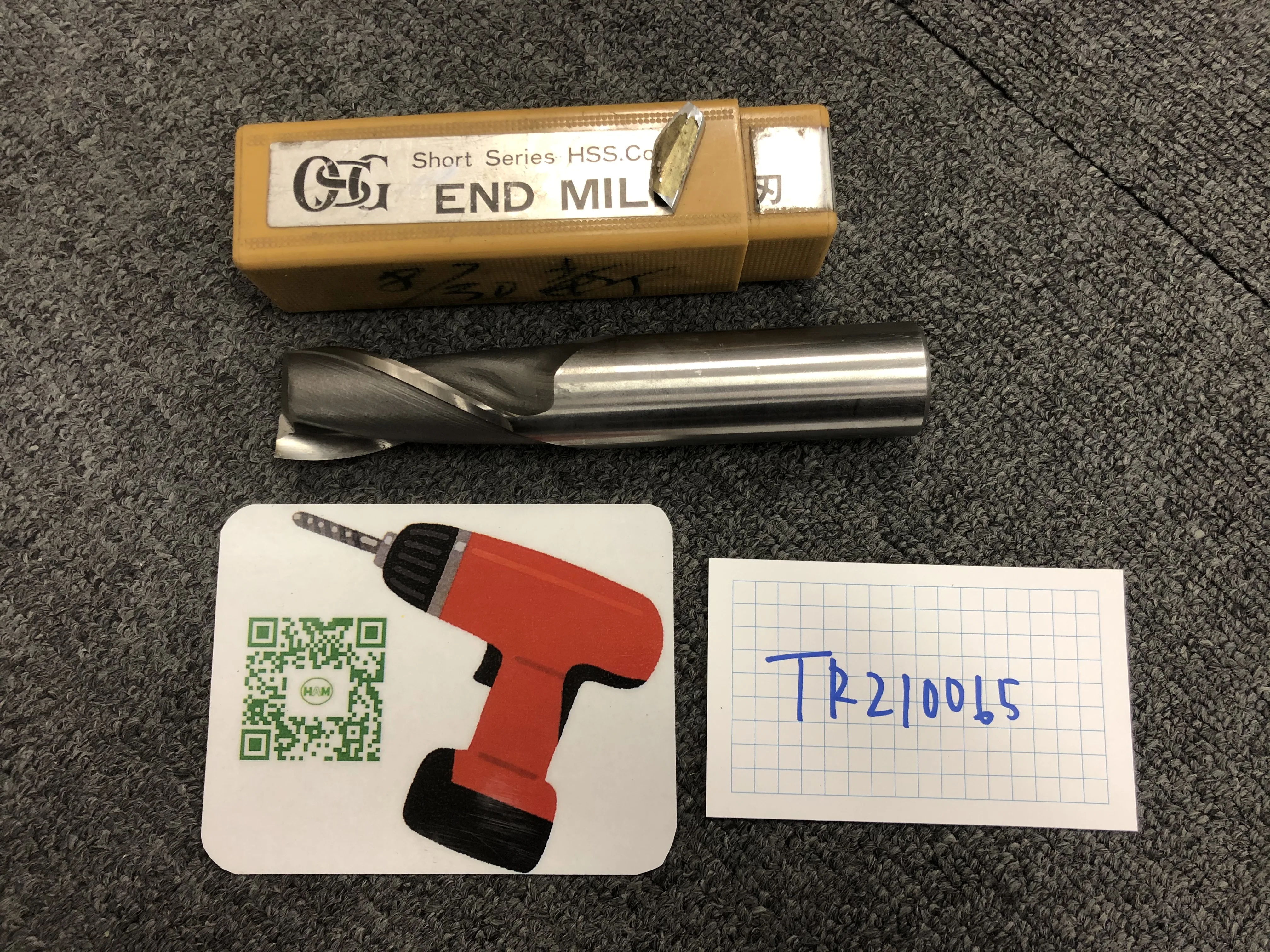 OSG/オーエスジー エンドミル EDS25 / OSG 2-Flute Square End Mill EDS25 TR210065