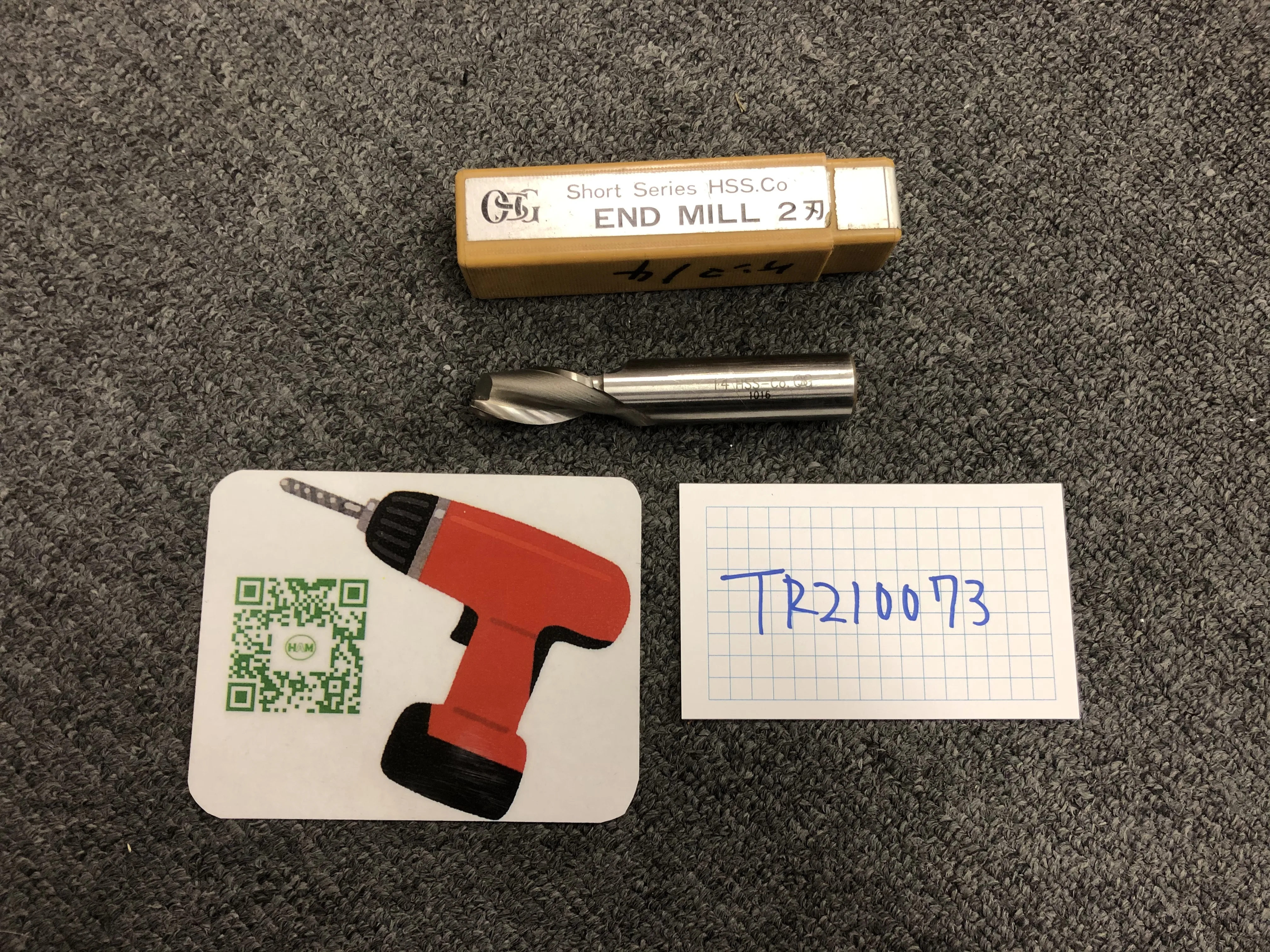 OSG/オーエスジー エンドミル EDS14 / OSG 2-Flute Square End Mill EDS14 TR210073