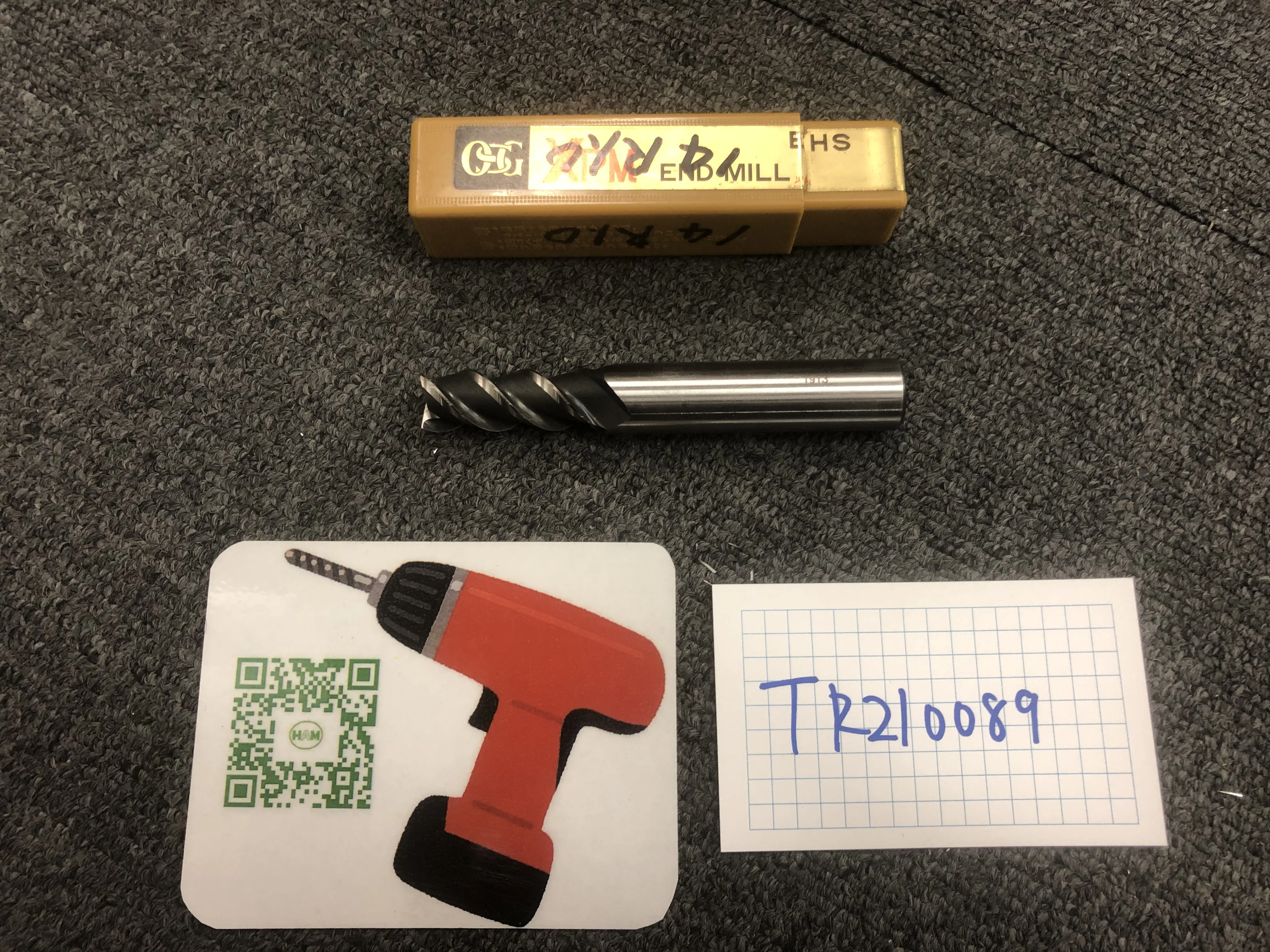 OSG/オーエスジー 3枚刃/スクエア/エンドミル CPM / OSG 3-Flute End Mill CPM TR210089