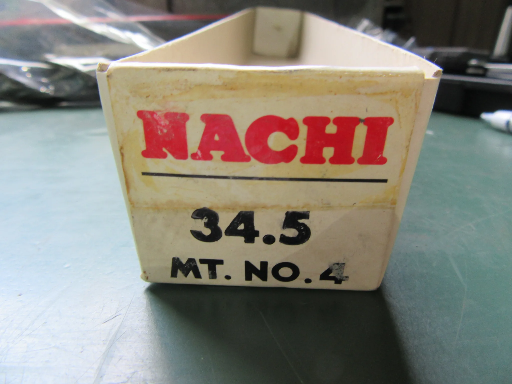 不二越 Nachi テーパーシャンクドリル HSS34.5 / NACHI-FUJIKOSHI Taper Shank Drill HSS34.5 TR210120