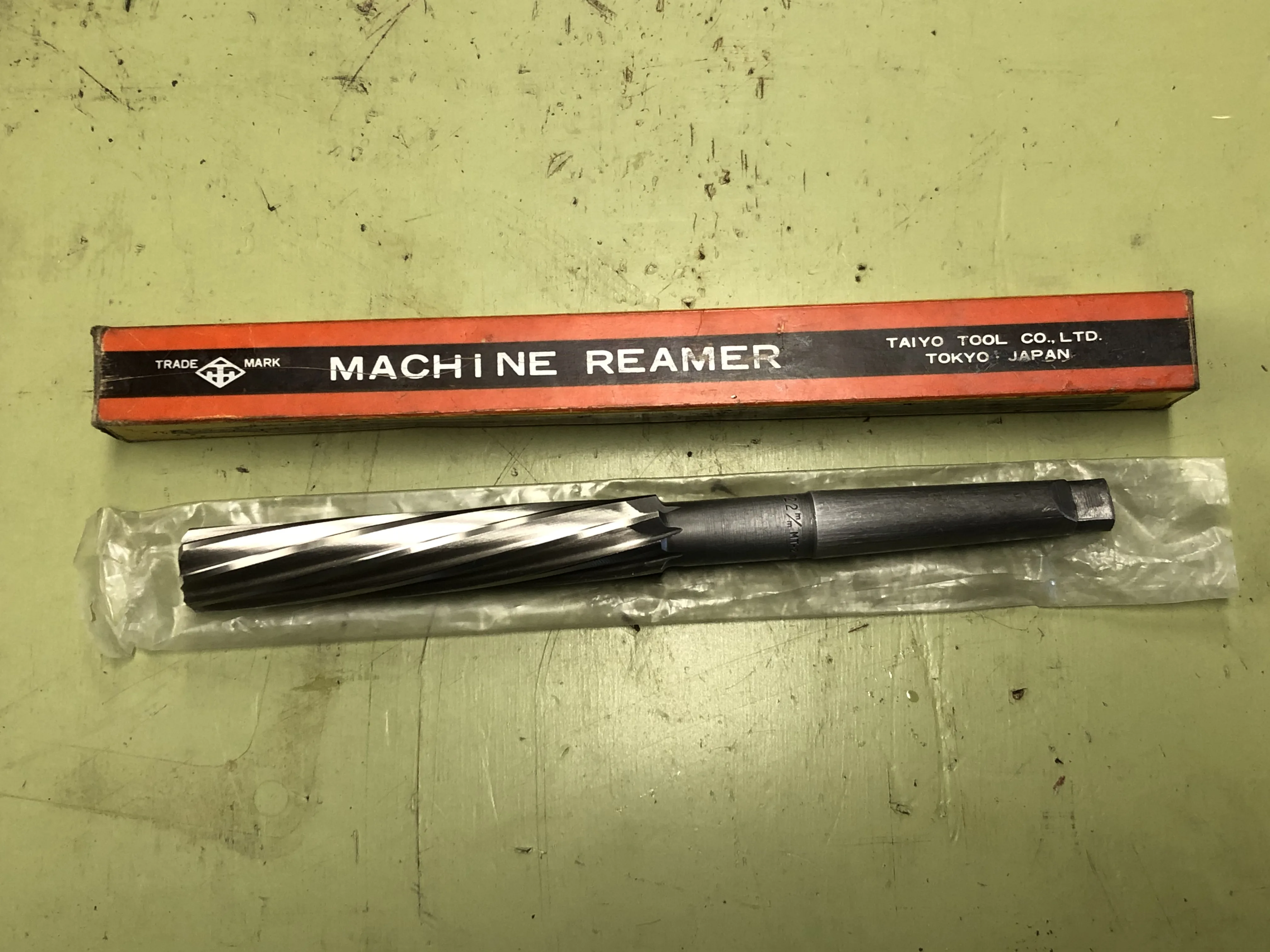 大洋ツール マシンリーマ 22m/m MT.2 / TAIYO TOOL Machine Reamer 22m/m MT.2 TR210136