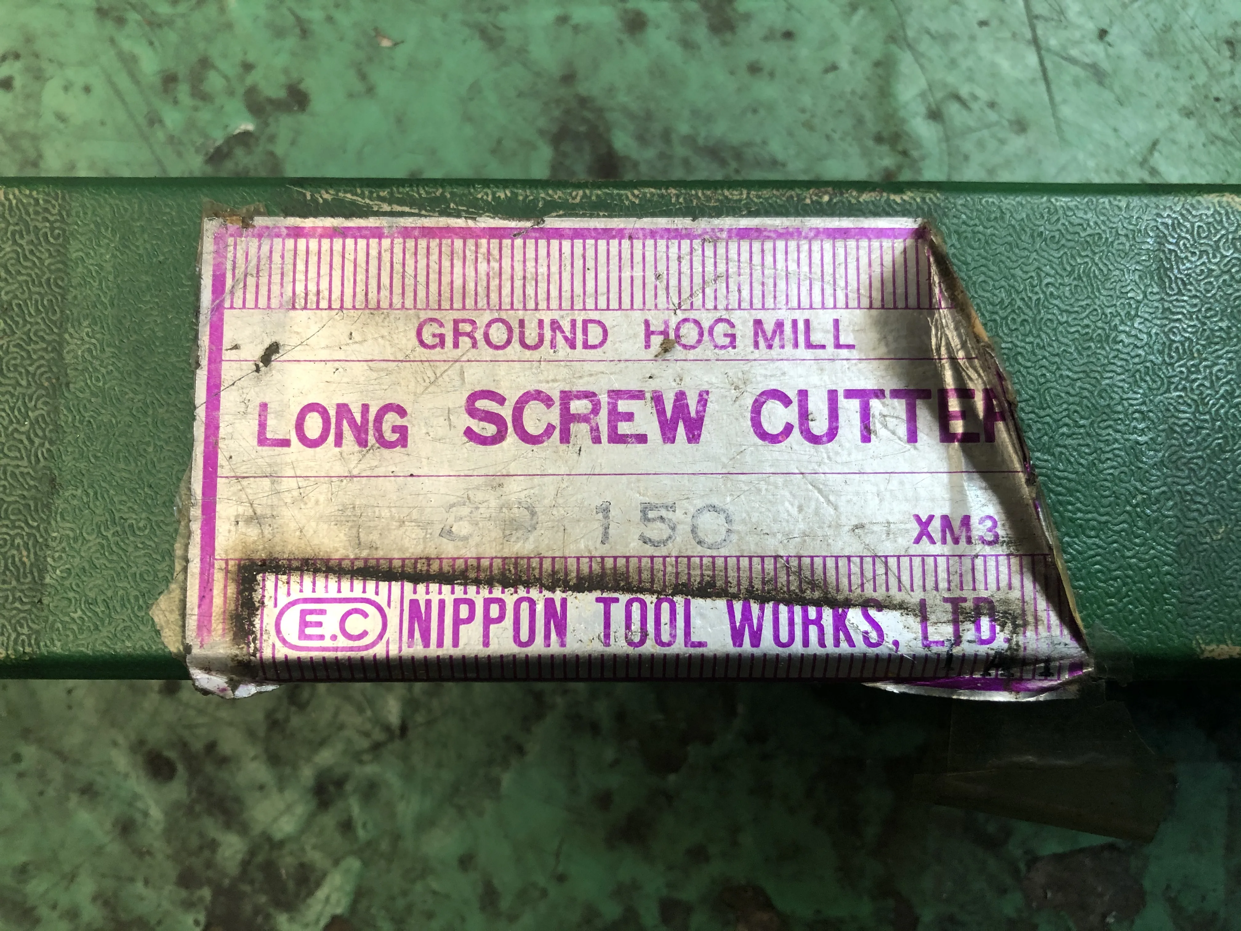 日本工具製作所 スクェアエンドミル / NIPPON TOOL WORKS Square End Mill TR210139