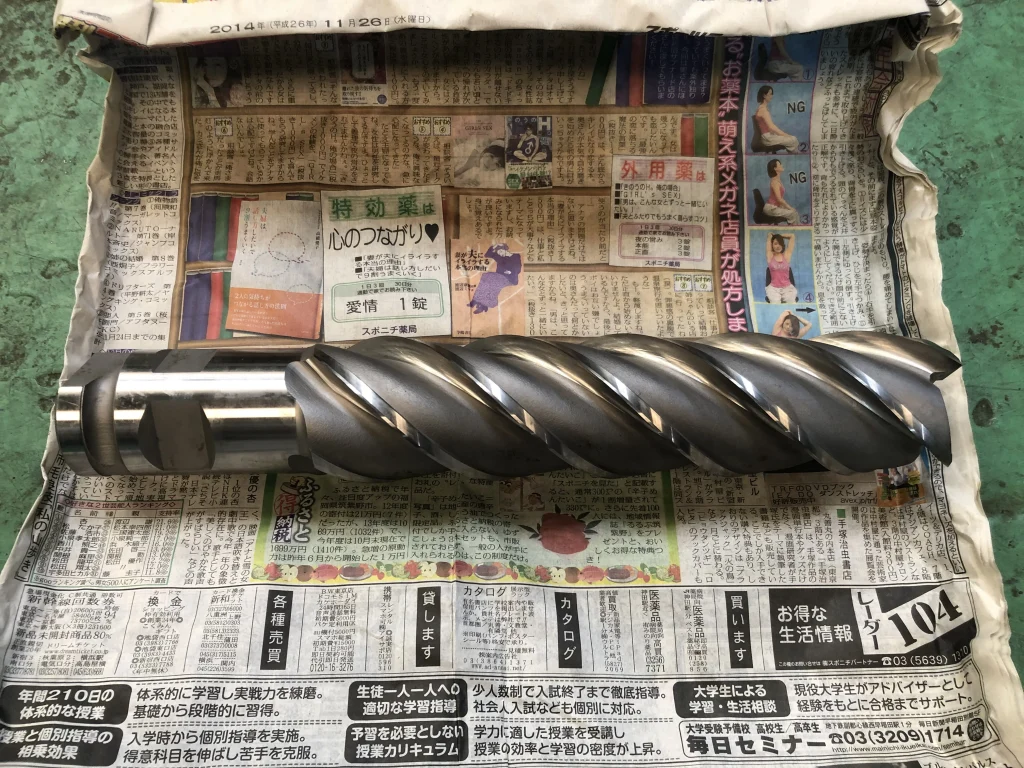 OSG/オーエスジー 4枚刃/スクエア/エンドミル HSSシリーズ 60ｘ250 / OSG 4-Flute Square End Mill HSSシリーズ 60ｘ250 TR210161