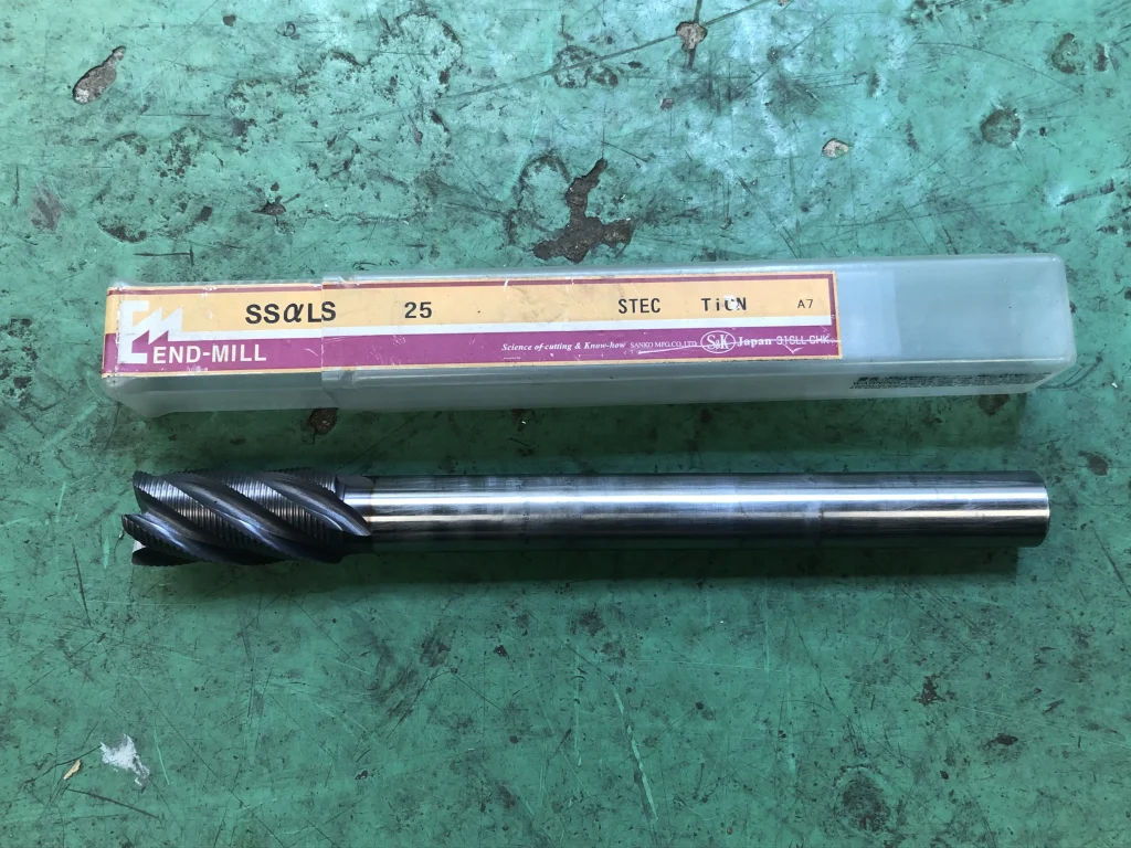 三興製作所 S&K エンドミル SSαLS φ25 / SANKO MFG Roughing End Mill SSαLS φ25 TR210162