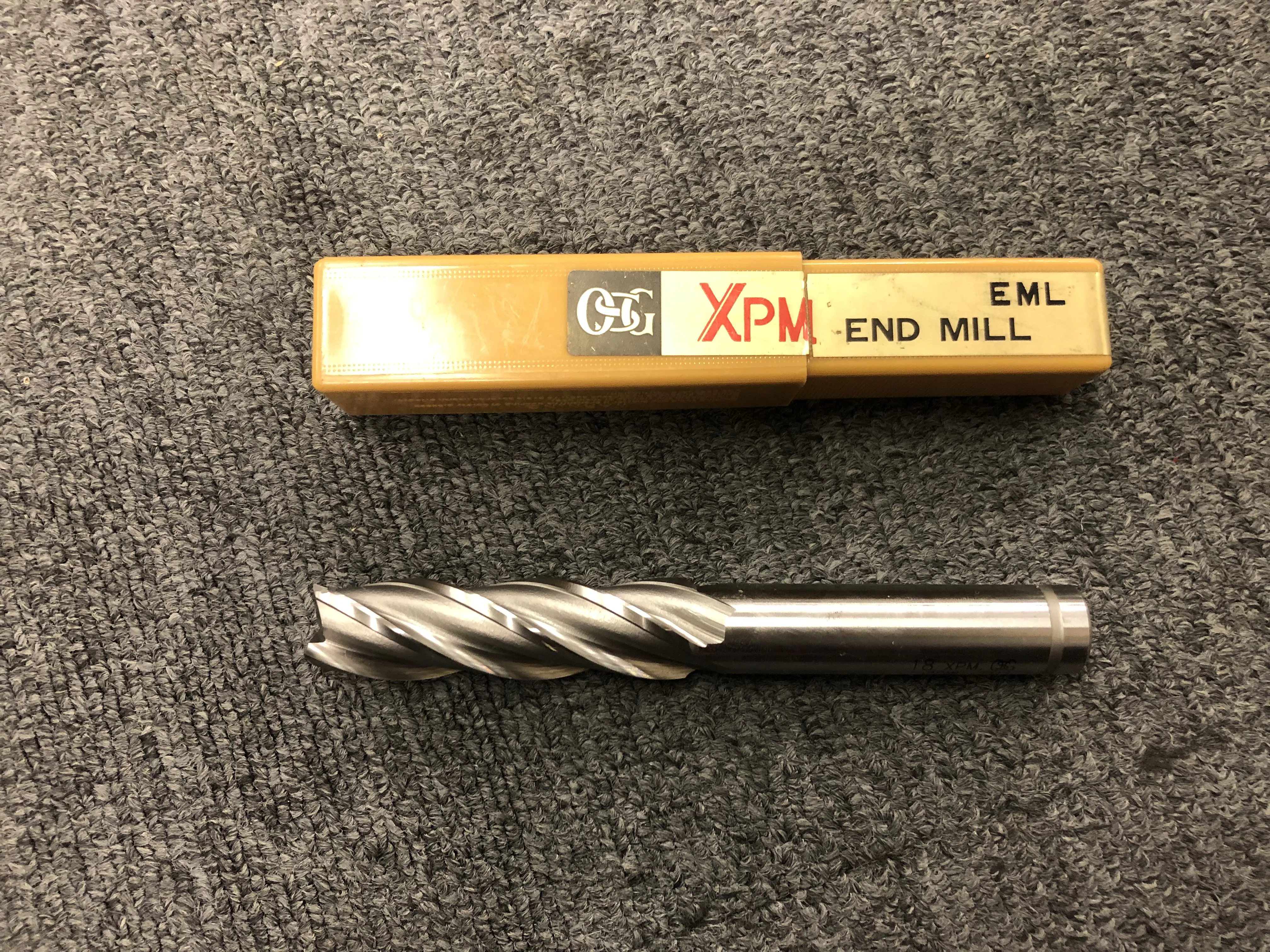 OSG/オーエスジー エンドミル XPM-EPM-18 / OSG 4-Flute Square End Mill XPM-EPM-18 TR210190
